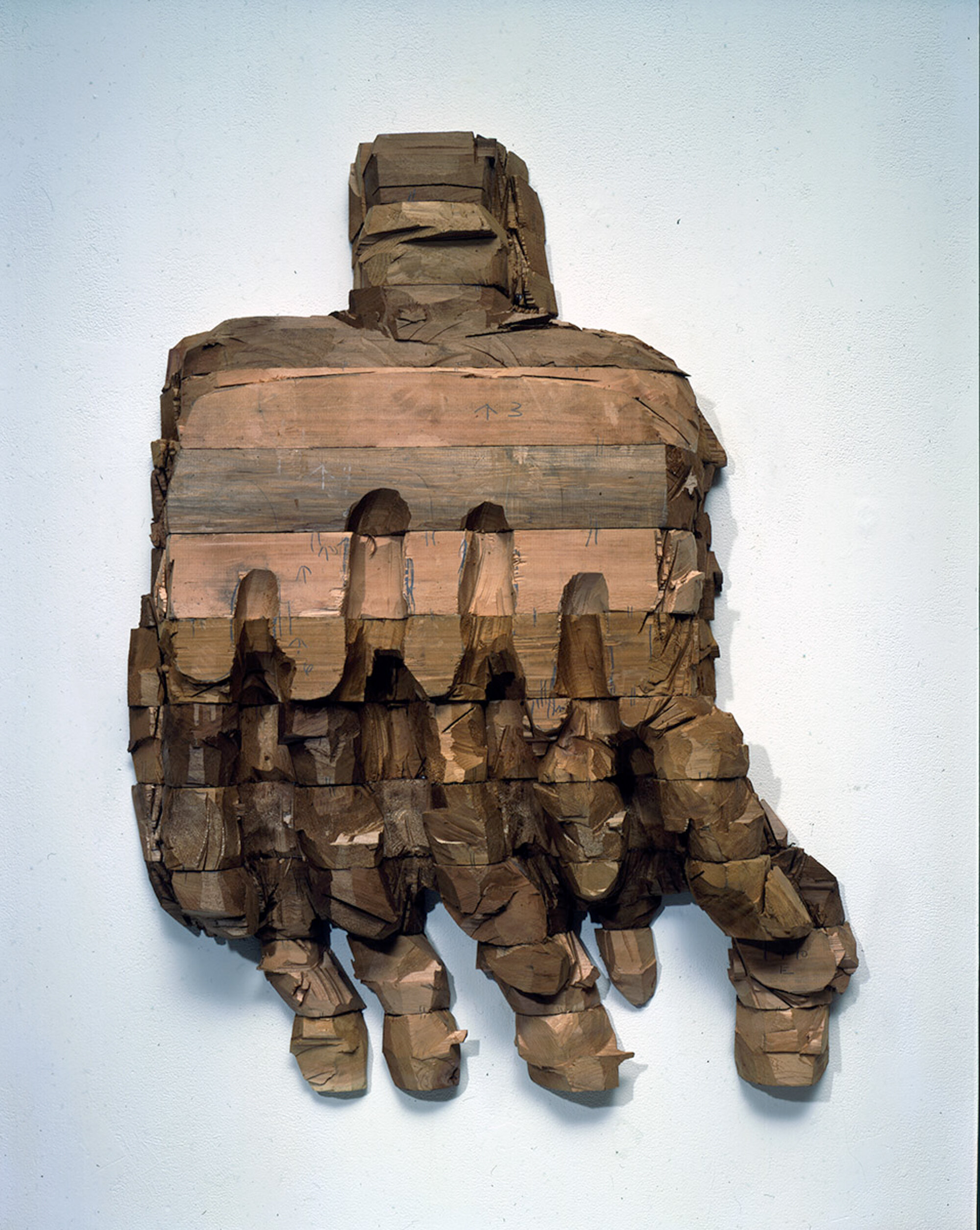       Twarda Reka (VI) , 2003 Cedar 41.75 x 32.5 x 7 in.    Butler Gallery  