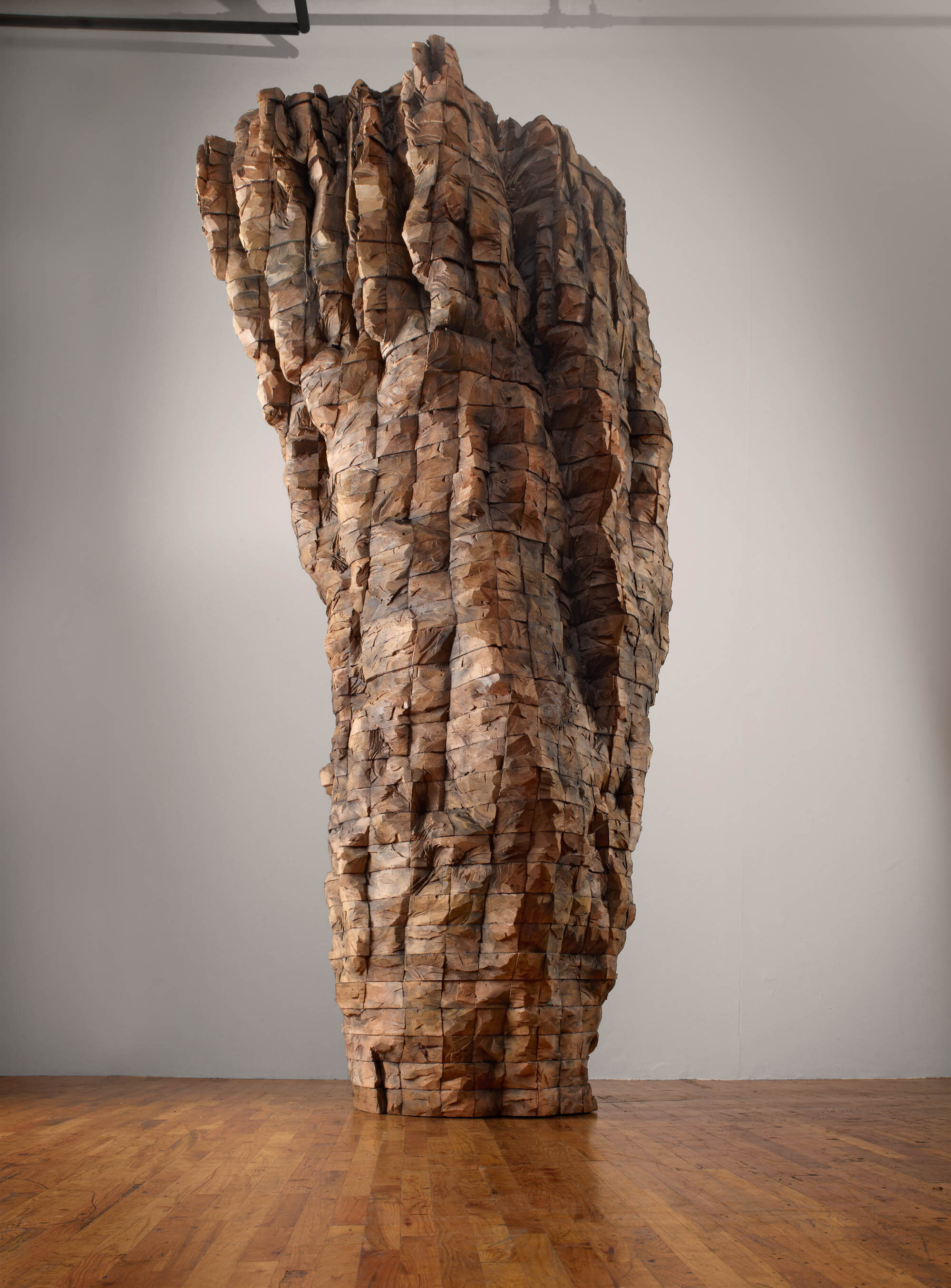       Ocean Voices II , 2013 Cedar and graphite 121 x 57 x 65 in.    MORE IMAGES   Yorkshire Sculpture Park  