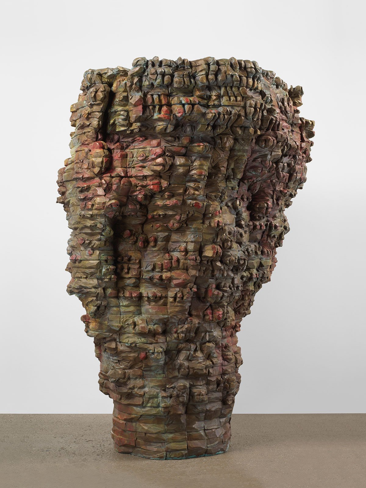  Ursula von Rydingsvard   Bowl with Fingers , 2022  Bronze  64.5 x 40 x 37.5 in.  Edition 1 of 5, with 2   MORE IMAGES  