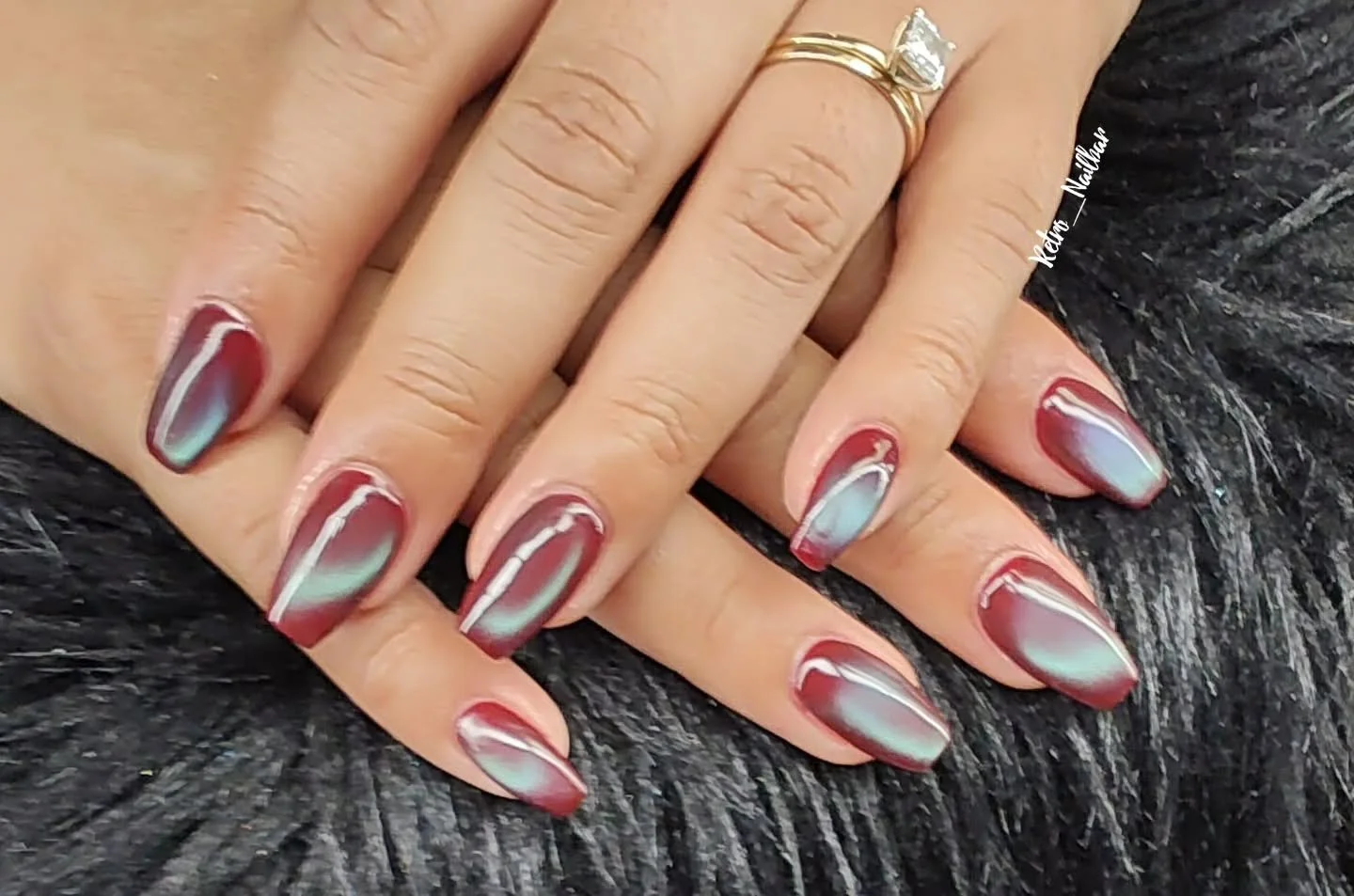 Acrylics for @janelleeblaschke 

#retro_nailbar #tucsonnails #cateyenailart #acrylicnails #nailartobsessed
