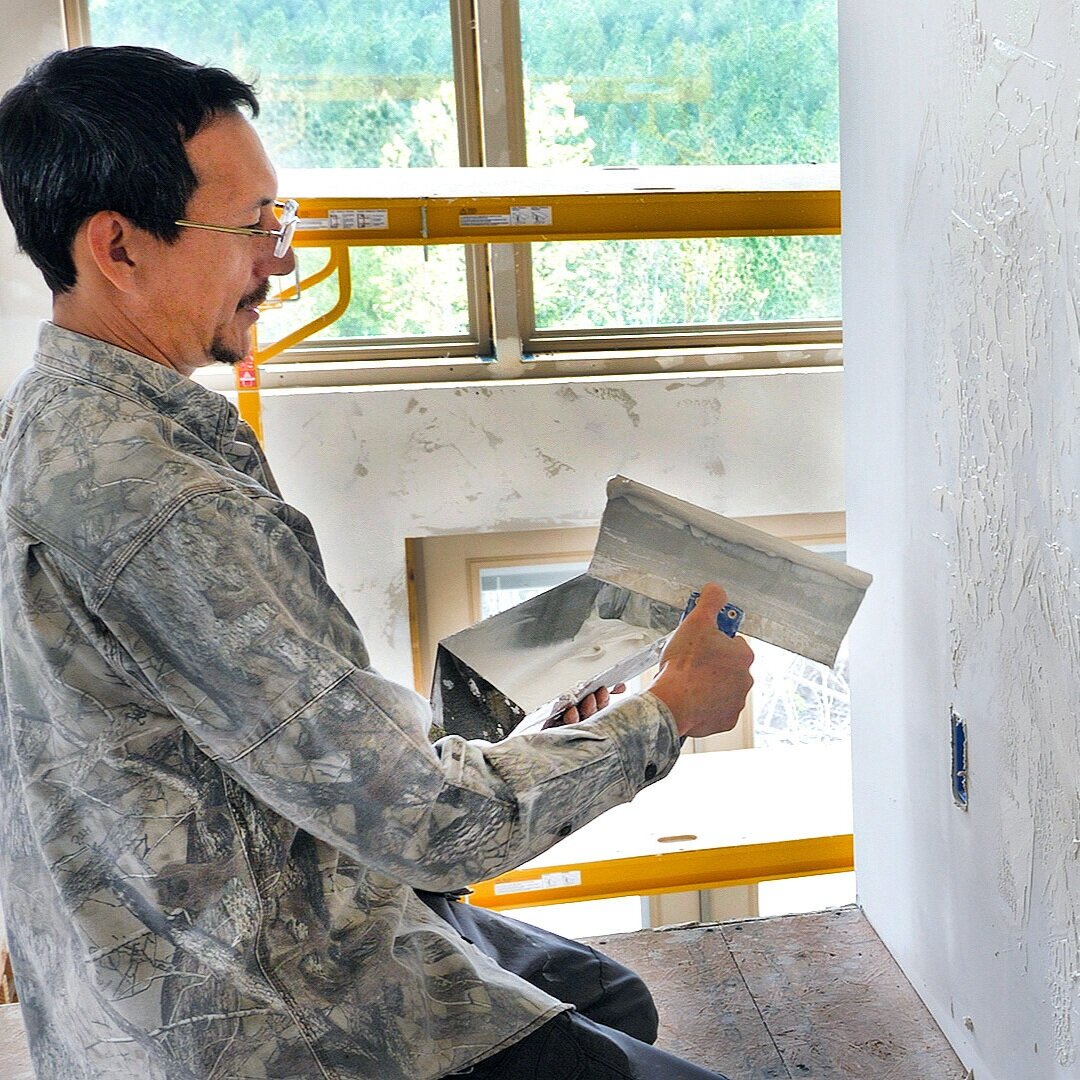 How To Apply Old World Plaster Texture to Drywall — Guildbrook Farm