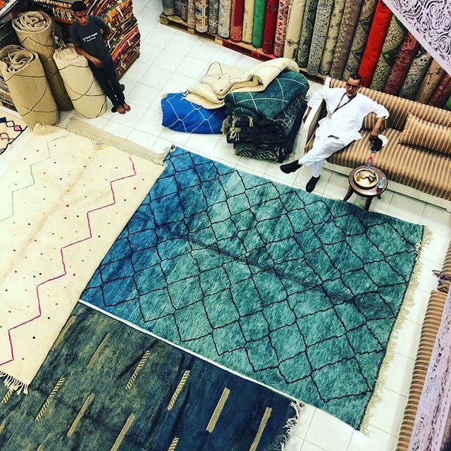Today I&rsquo;m missing travel. Thinking about how I would love to be back in Morocco having tea with my friend Mustafa and hand picking rugs for wonderful clients. Seems like a distant dream with what&rsquo;s going on in the world right now. Sigh😞