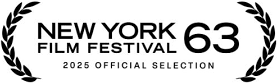 63rd New York Film Festival 2025 Official Selection logo with laurel wreath