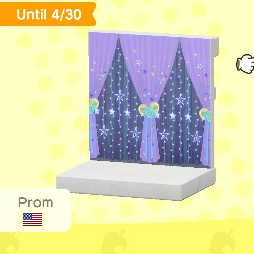 Animal Crossing New Horizons: Limited Time Prom Items