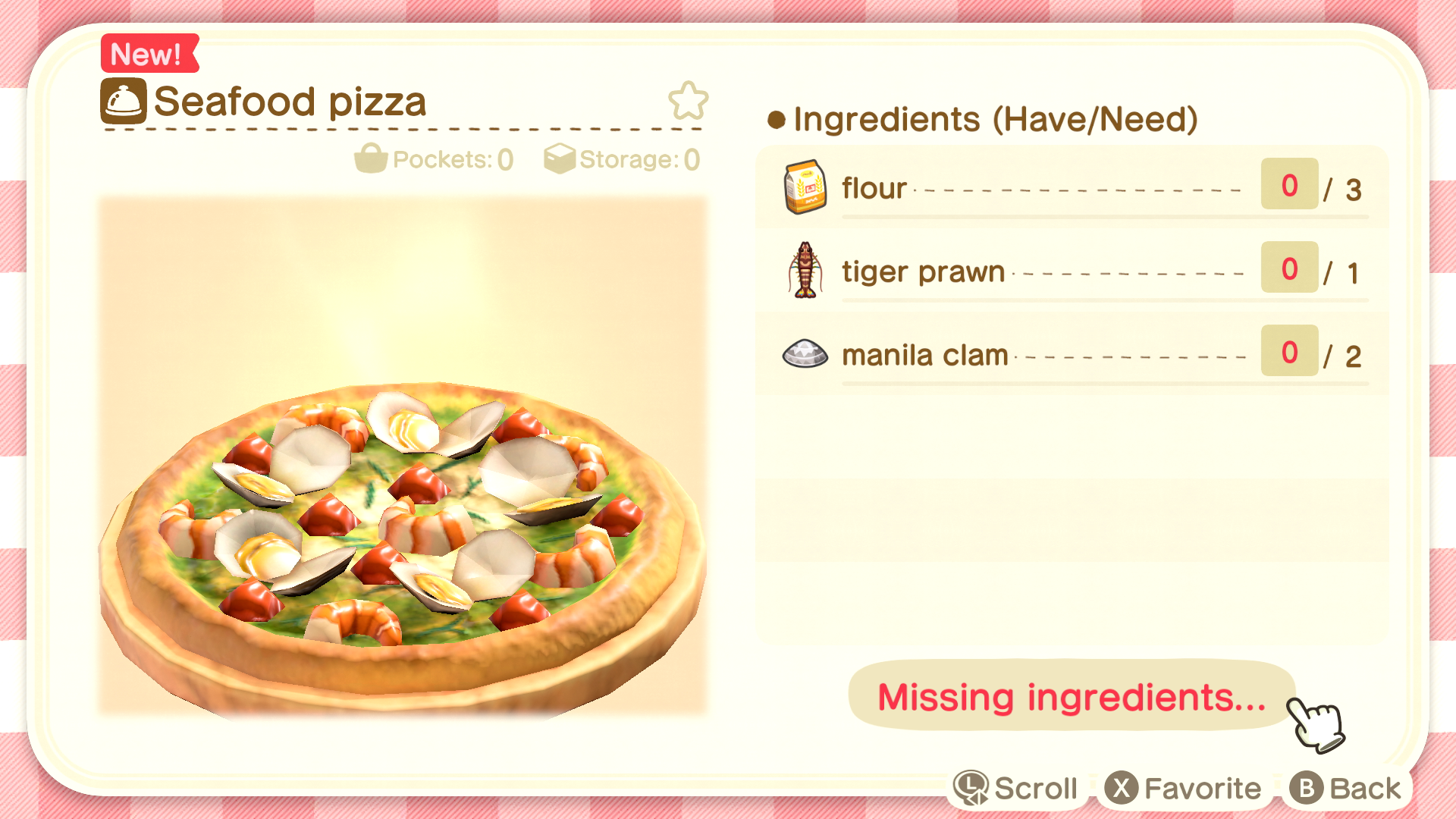 ACNH Version 2.0 Cooking Recipe Locations (Ongoing) — Amalgia