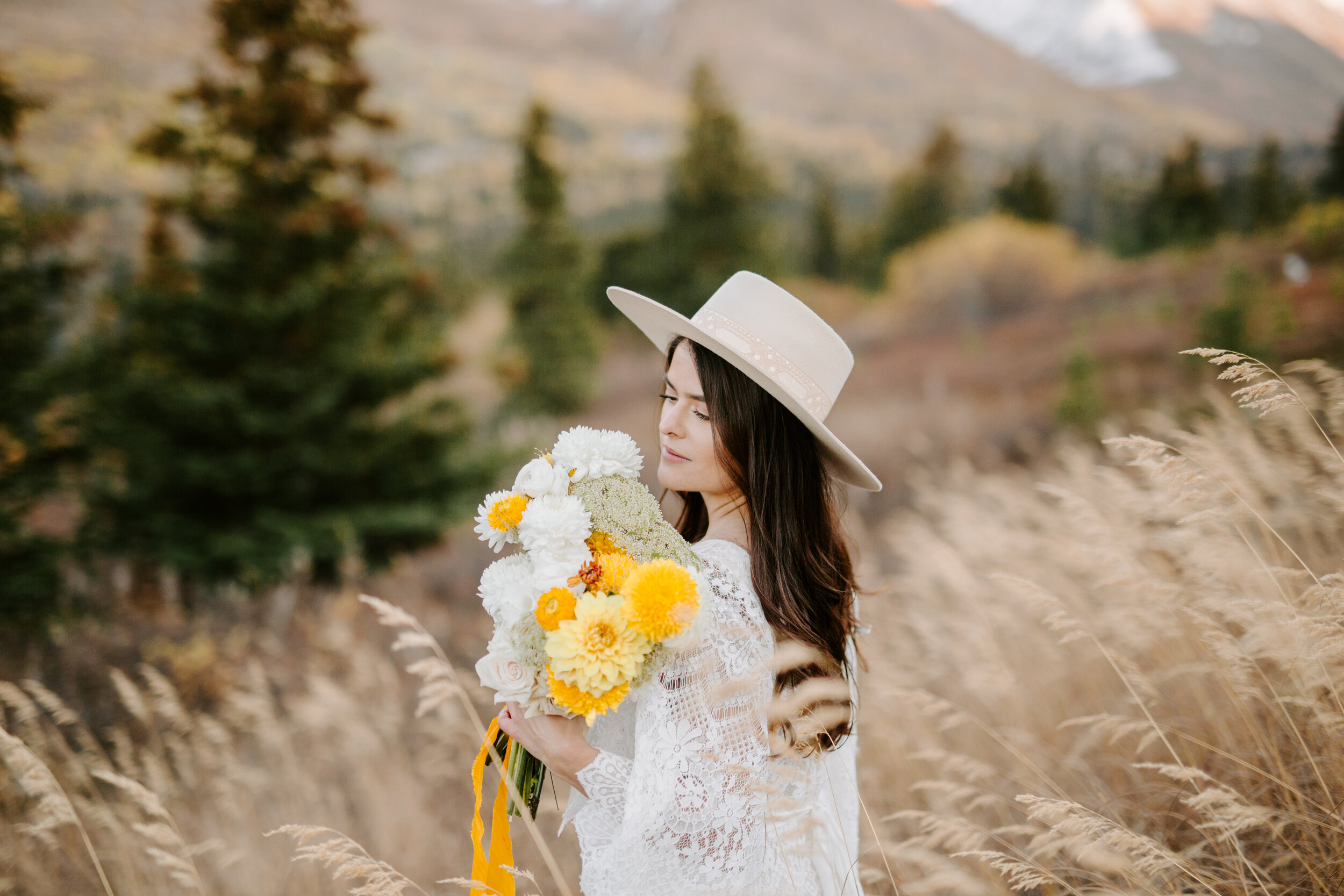 Boho Autumn Wedding Inspiration | Asheville Elopement Photographer