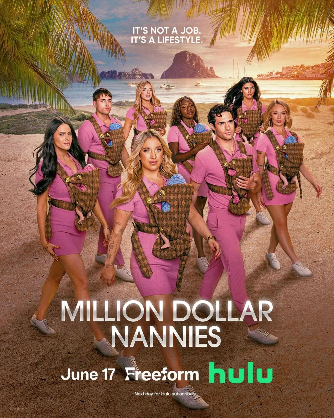 Premiere day!! You can now watch Million Dollar Nannies on Freeform, and tomorrow on Hulu!

So much appreciation for our cast and crew who made this show come together. Thank you all! 

Hope you enjoy!