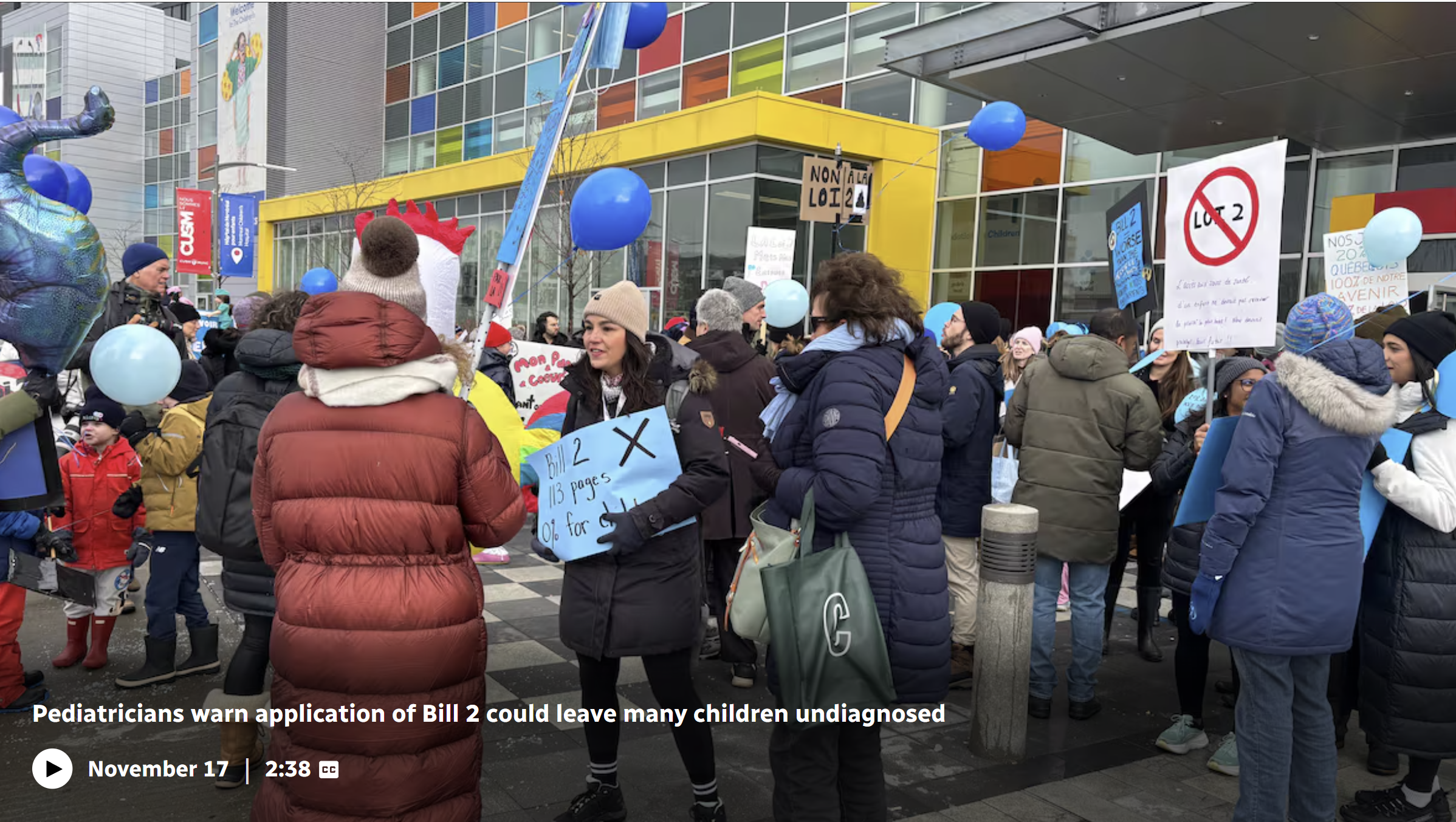 Pediatricians warn application of Bill 2 could leave many children undiagnosed