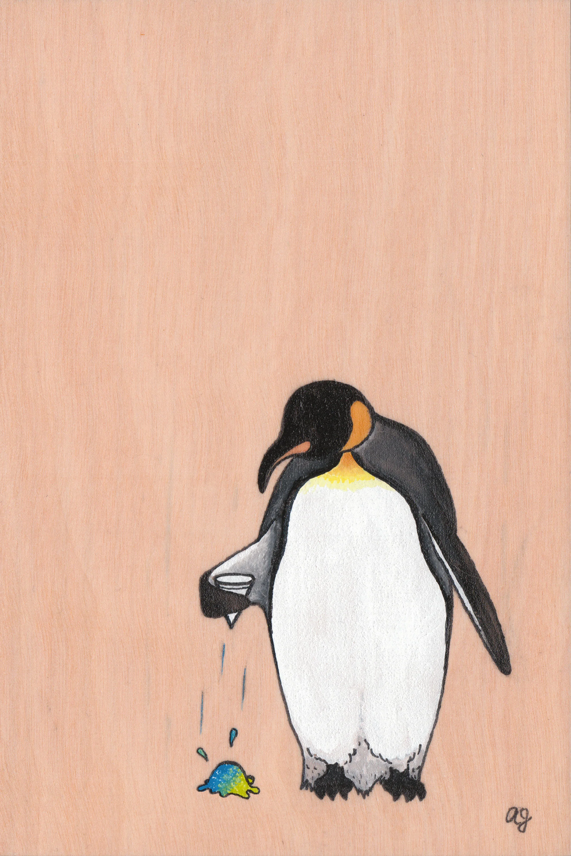 a sad day for penguin