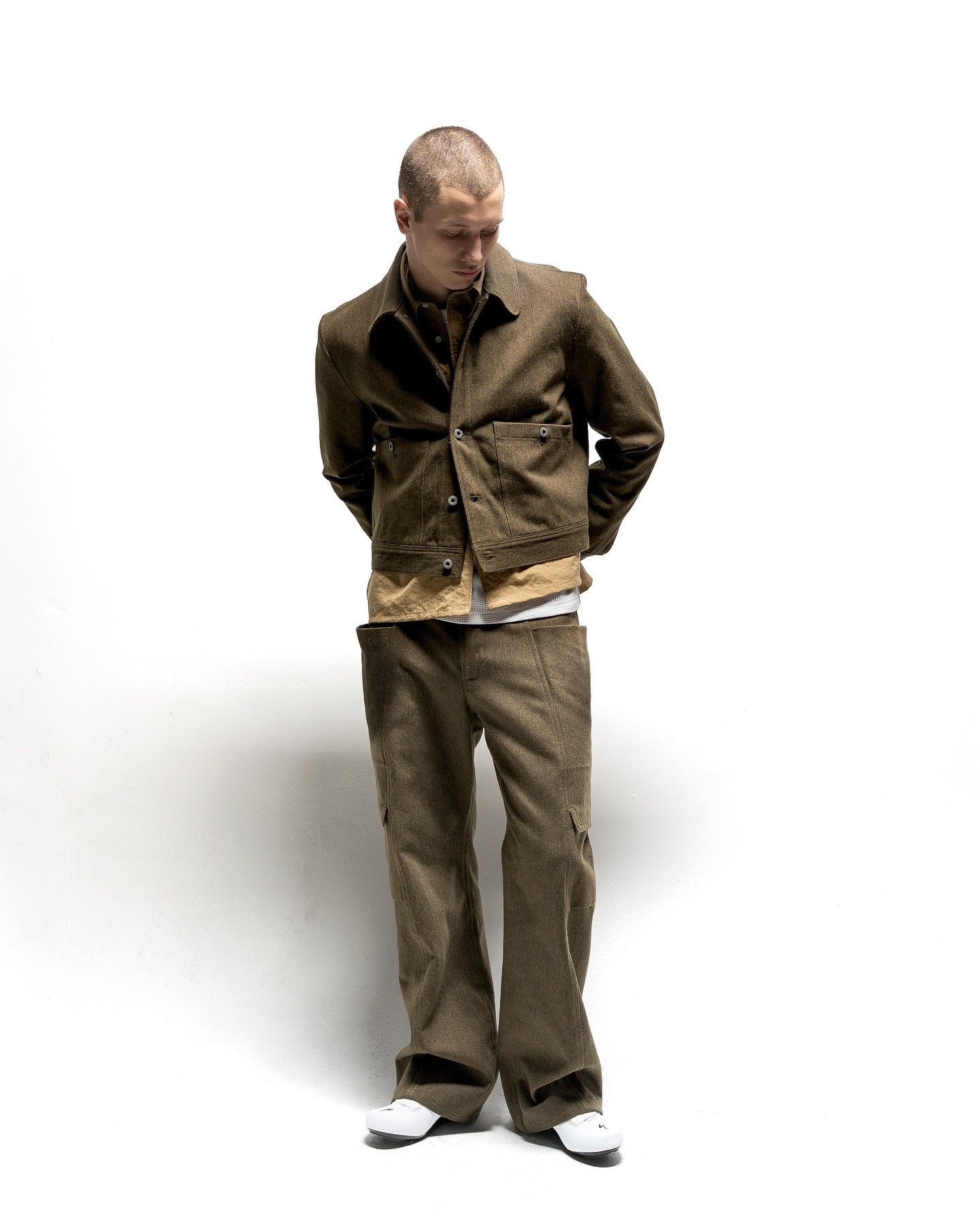 Chapter 6 Pelides

Look 8

- Ensemble Jacket
- Harvest Shit 
- Utility Trouser V1

Photographer: @tombo.97
Stylist: @jye.leong 
Stylist Assistant: @valeriebrody 
Model: @grantvosburgh 
Assistant: @sirindachen