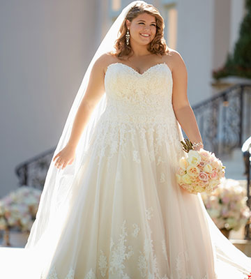 Plus Sizes Lastrina Girls Bridal Salon
