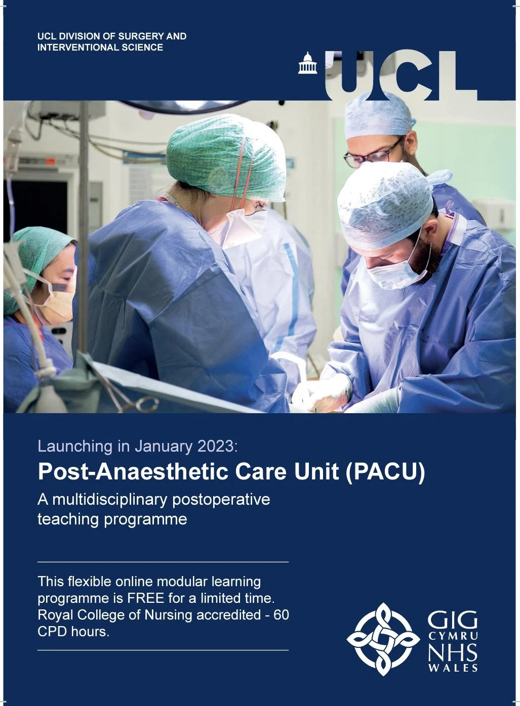 New Online PACU Education Programme Launched!
