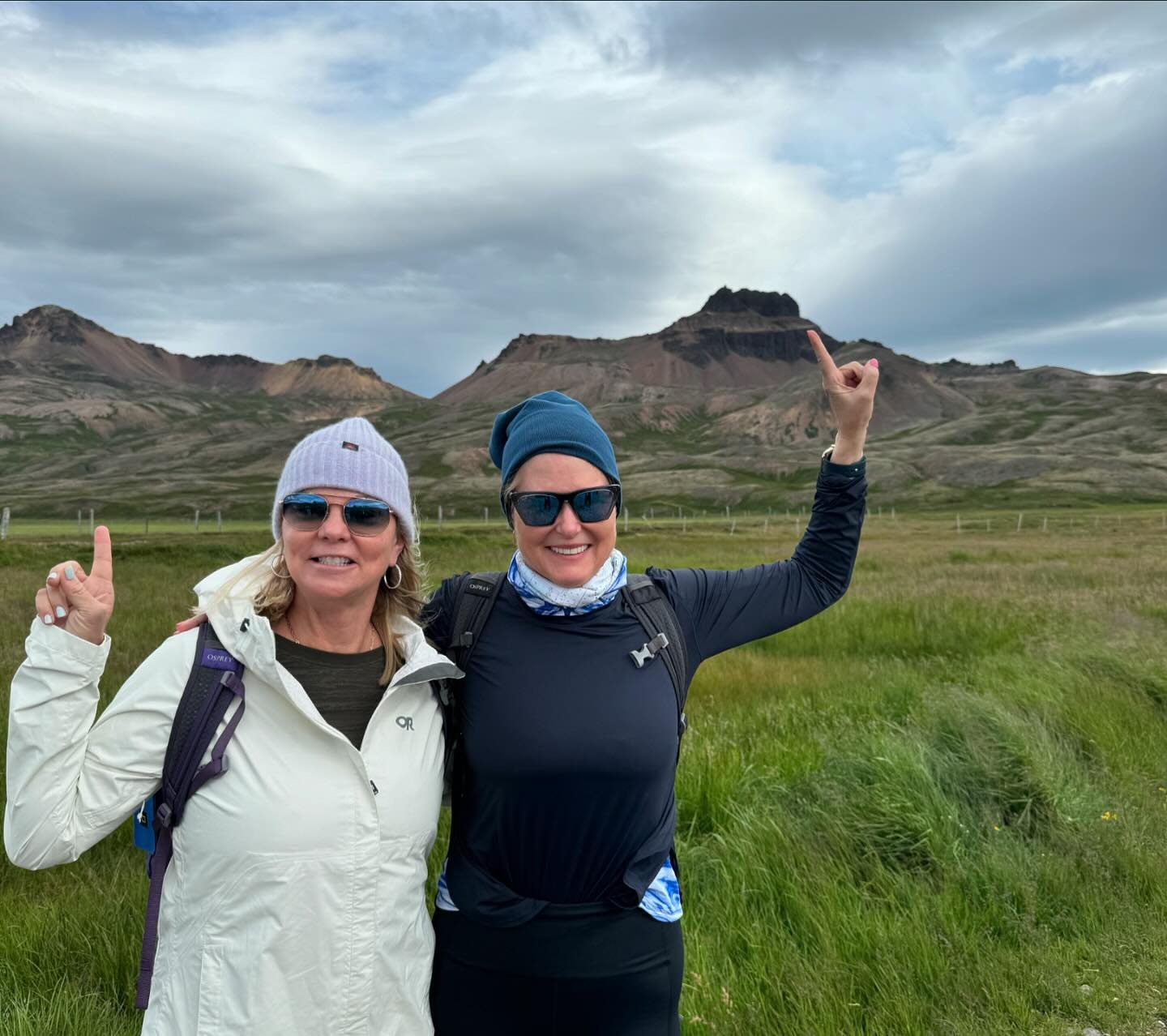 What are you suppose to do if you get lost in an Icelandic forest?
Stand up 😂 &amp; look around

🥾Today&rsquo;s invigorating hike was to the best panoramic view of the fjord.
🐦 Puffins again!! We walked across boardwalks (so close!) to witness the