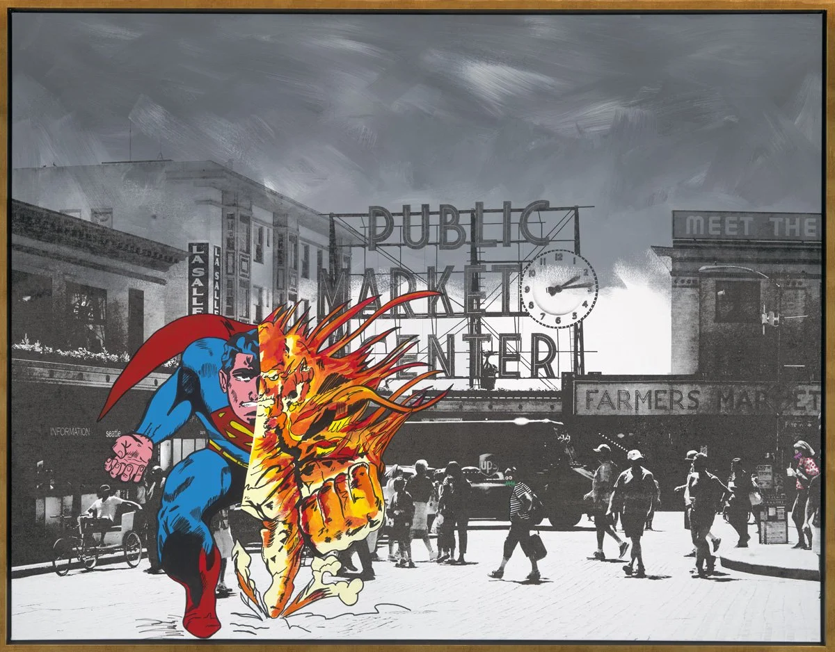 superman at the market-with gold frame-web.JPG