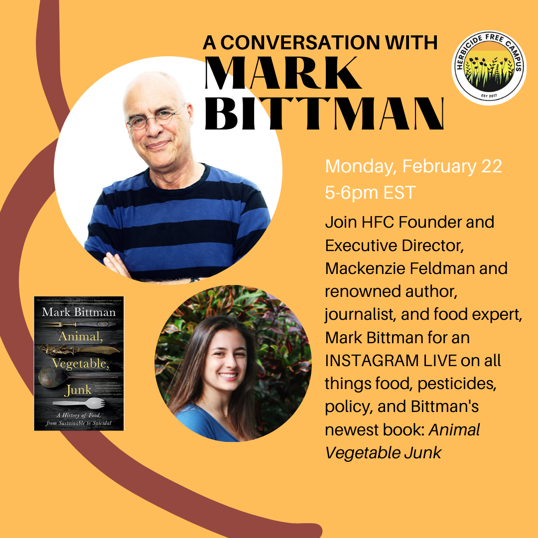 2/22/21: Conversation with Mark Bittman 