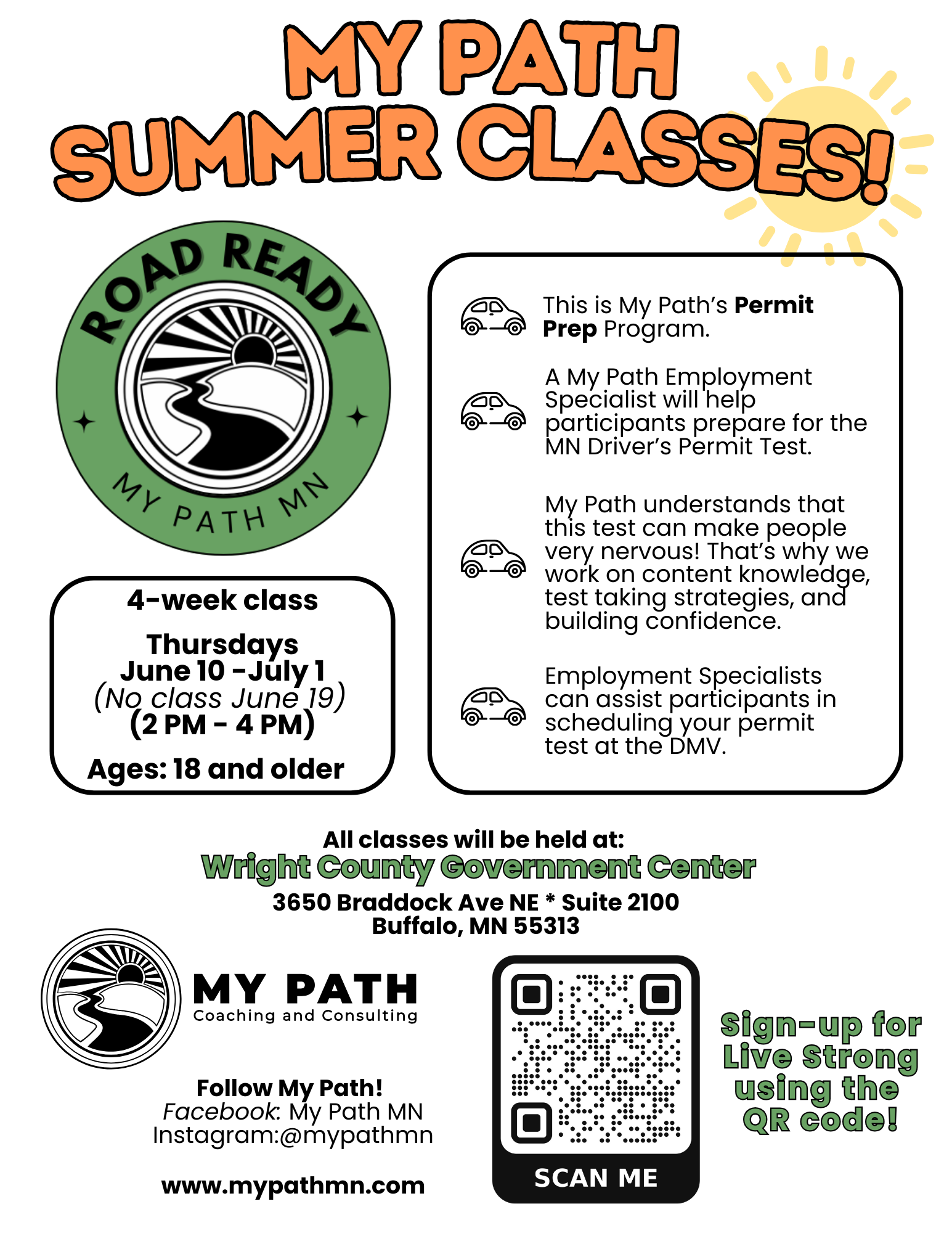 Road Ready - Drivers Permit Prep Training Program in Buffalo MN