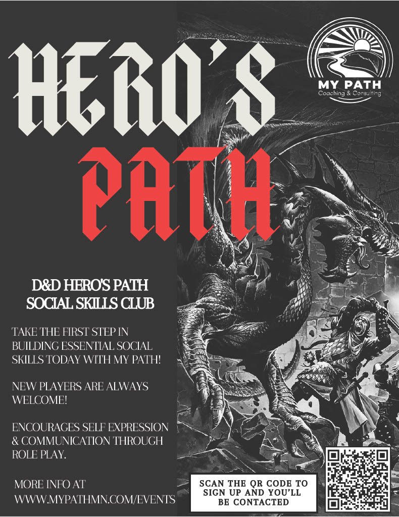 D&D Hero's Path Social Skills Club