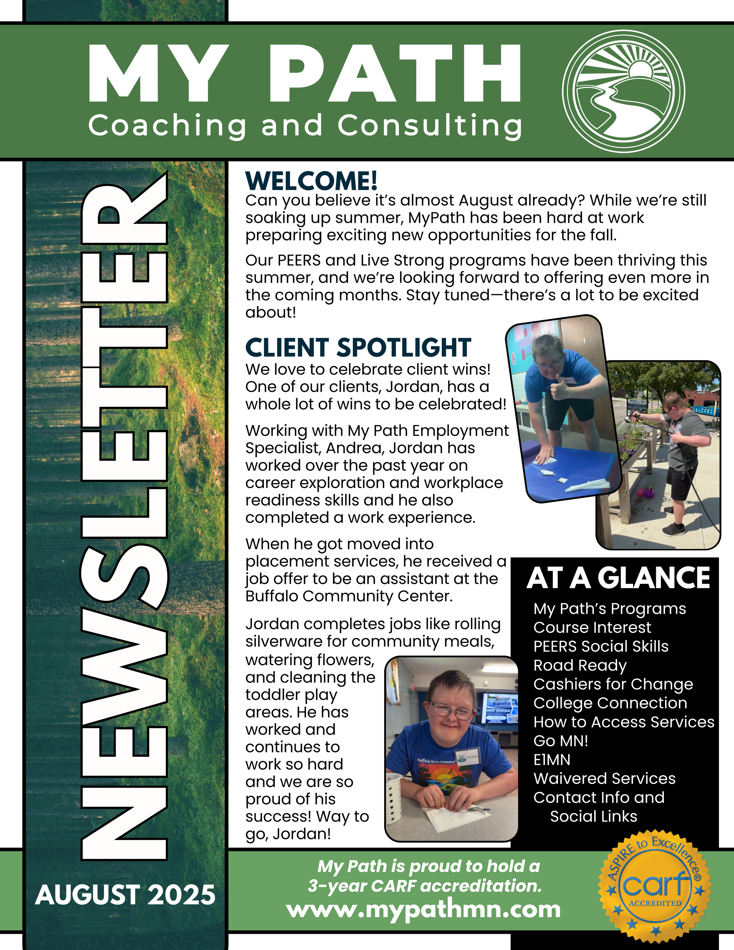 August 2025 Newsletter