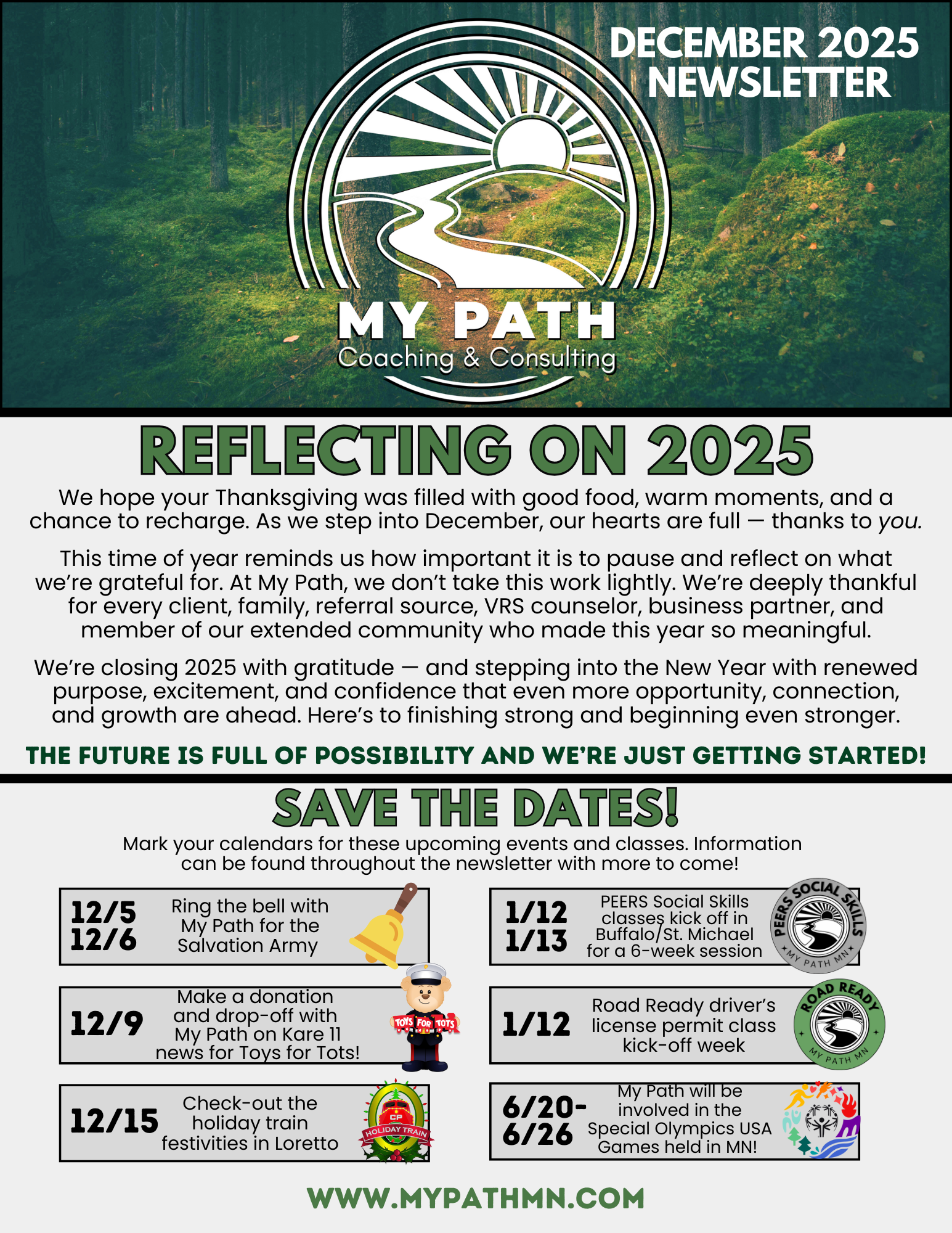 December 2025 Newsletter