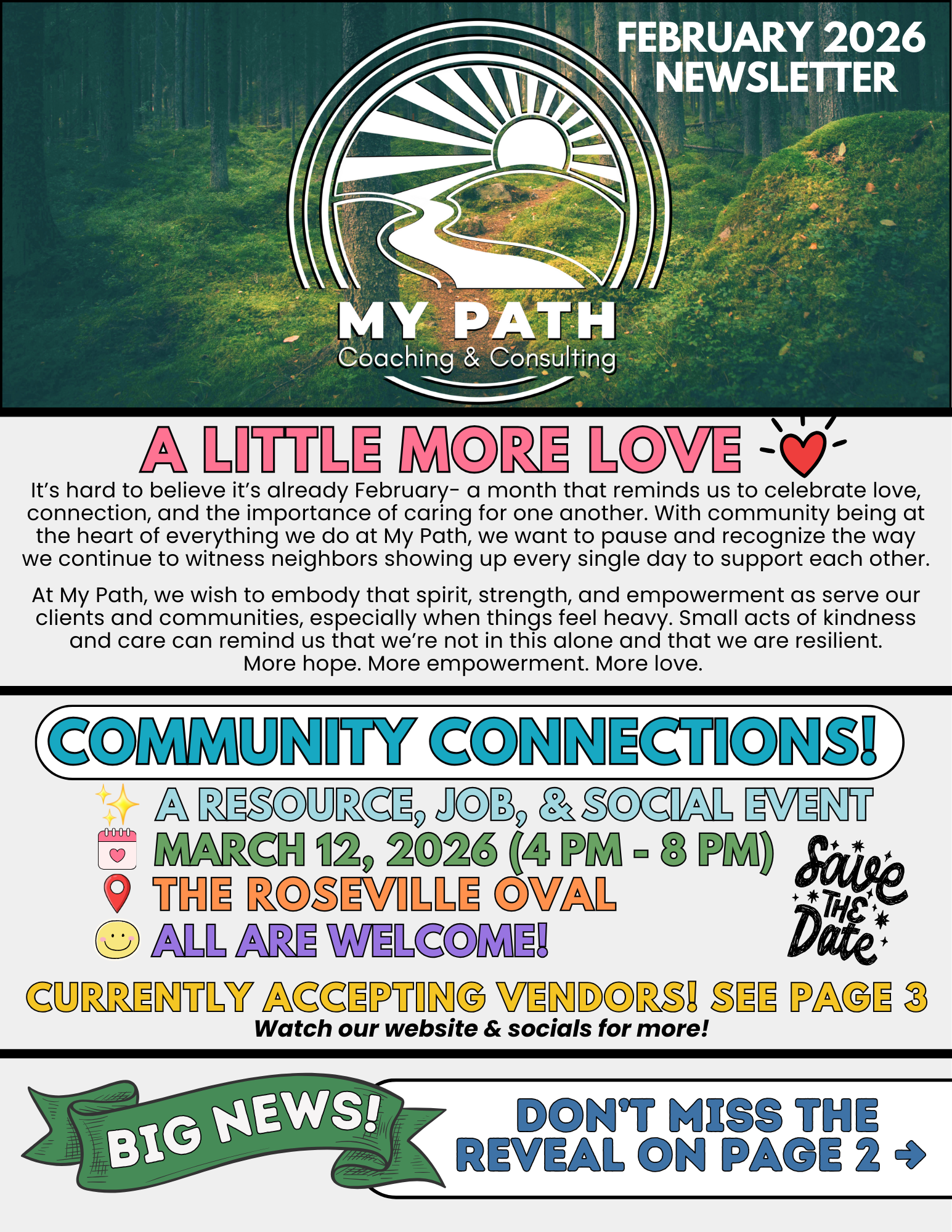 February 2026 Newsletter