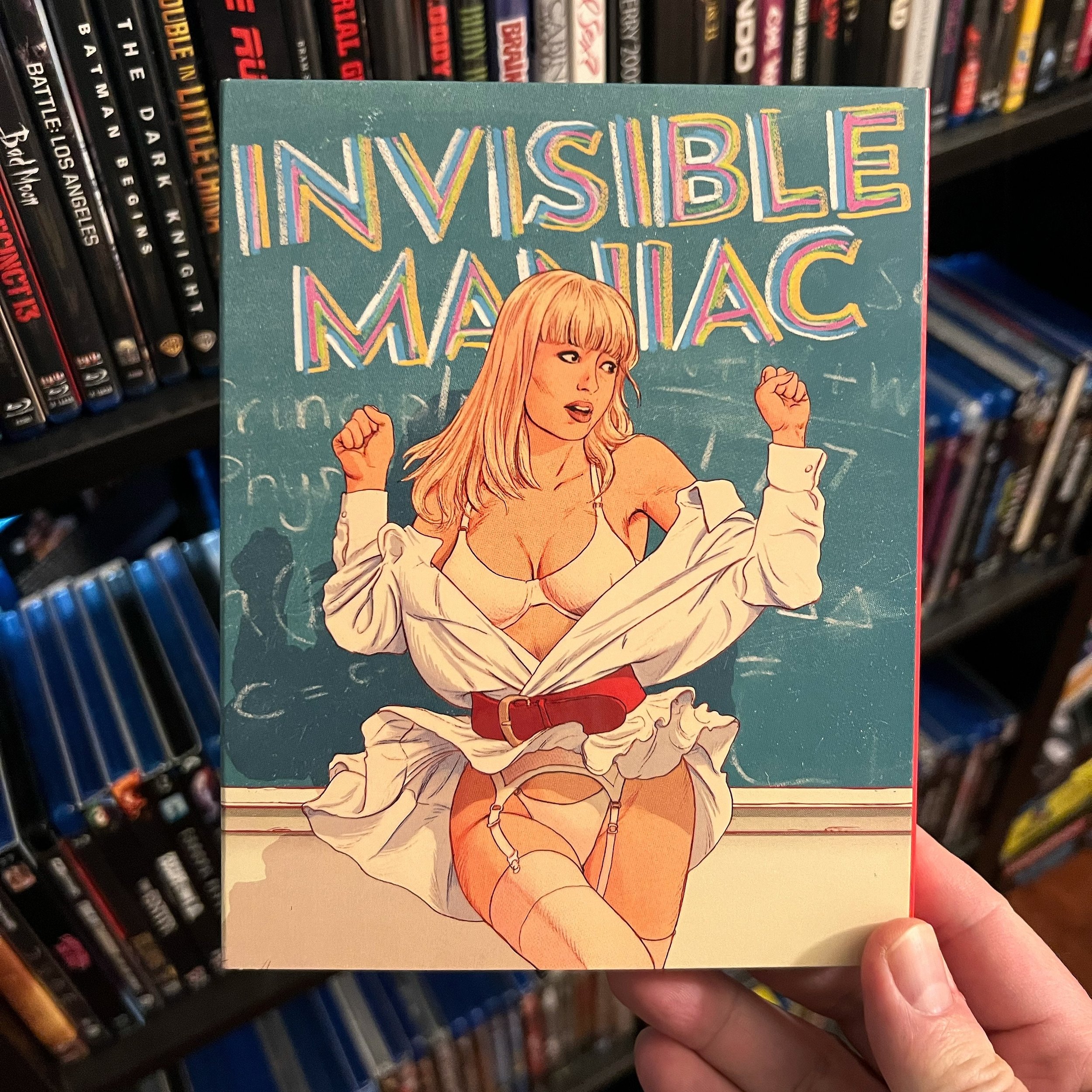 #NowWatching at PAD Studio: North - THE INVISIBLE MANIAC (1990)

&ldquo;Since my wife is outa town I decided to dive into my pile of unwatched sleazy Blu-rays, and after reading @screams_and_suds&rsquo; INVISIBLE MANIAC view today, I figured now was 