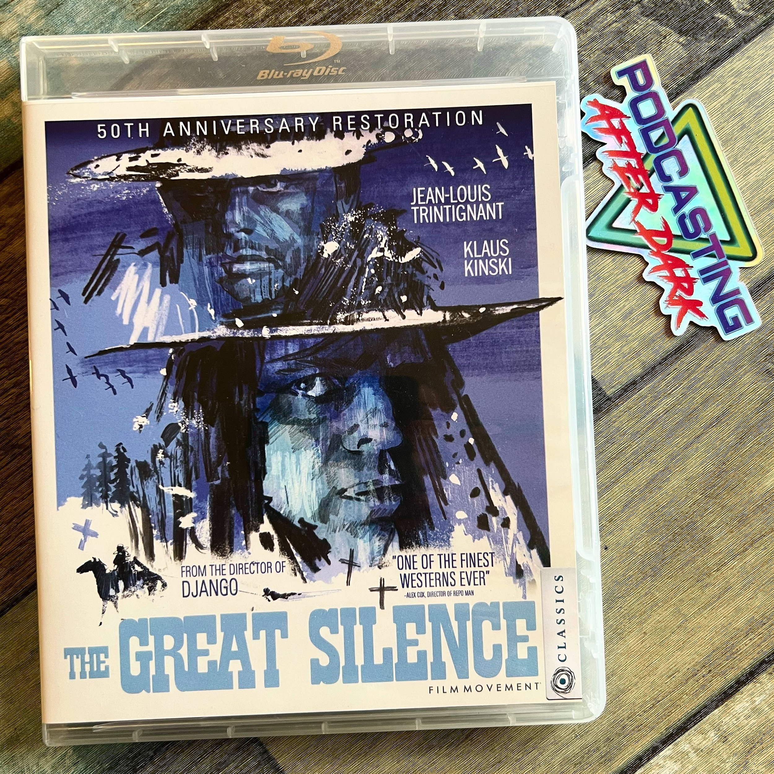 We&rsquo;re recording our review of THE GREAT SILENCE (1968) tonight starring Klaus Kinski! Who&rsquo;s a fan of the spaghetti western? Leave a comment below! 
&mdash;&mdash;&mdash;&mdash;&mdash;&mdash;&mdash;&mdash;&mdash;&mdash;&mdash;&mdash; 
#Pod
