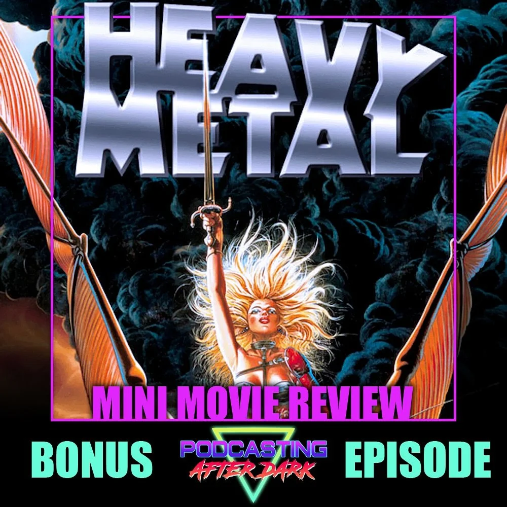 🎙BONUS EP🎙Zak and Corey revisit HEAVY METAL (1981) with Luna and get her thoughts on her first viewing of the film! Listen now on Spotify, Apple Podcasts, and YouTube!

www.podcastingafterdark.com/padepisodes/heavy-metal-1981-mini-review
&mdash;&md