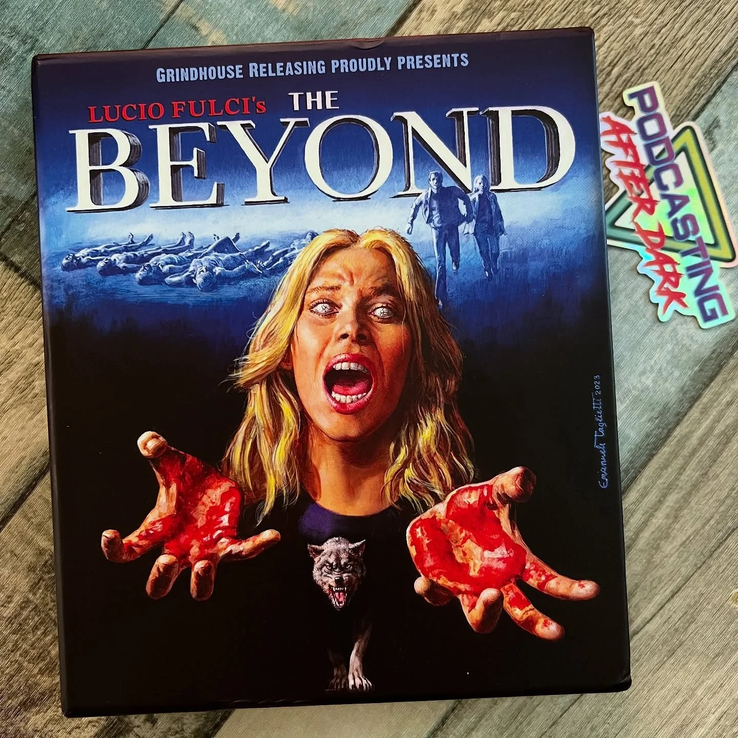 We&rsquo;re recording our review of THE BEYOND (1981) tonight! Look for the ep to drop in October on all major pod-apps and YouTube! Where does THE BEYOND rank on your list of favorite Fulci films?

A huge THANK YOU to Cam Sully at @jacked_up_podcast