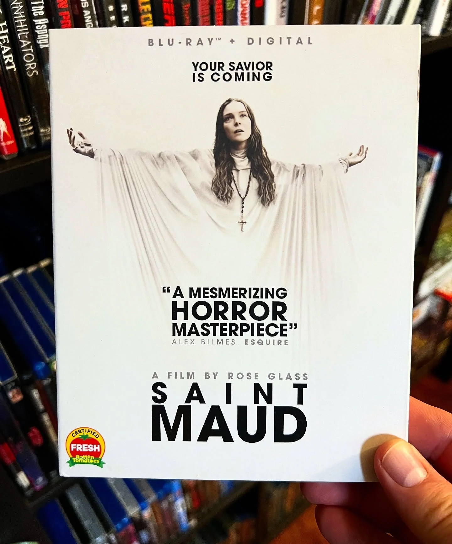 #NowWatching at PAD Studio: North - SAINT MAUD (2019)

I loved LOVE LIES BLEEDING by Rose Glass so this was a no brainer! SAINT MAUD is definitely worth your time. -Corey
&mdash;&mdash;&mdash;&mdash;&mdash;&mdash;&mdash;&mdash;&mdash;&mdash;&mdash;&m