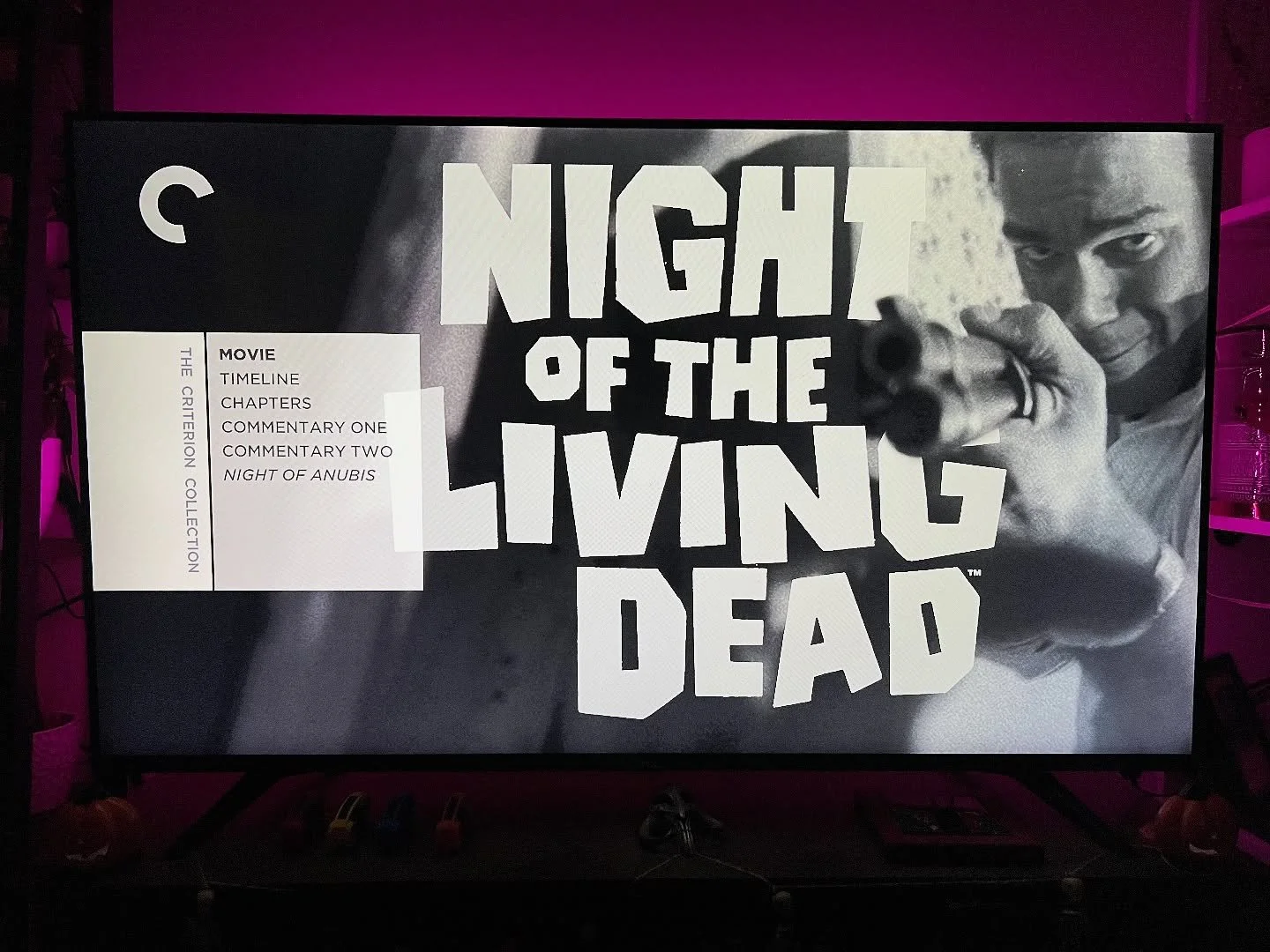 #NowWatching at PAD Studio: North - NIGHT OF THE LIVING DEAD (1968)

The Criterion Blu-ray looks so good that I had to double check that it wasn&rsquo;t the 4K! -Corey
&mdash;&mdash;&mdash;&mdash;&mdash;&mdash;&mdash;&mdash;&mdash;&mdash;&mdash;&mdas