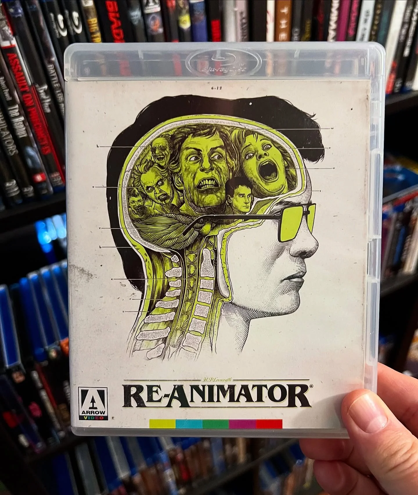 #NowWatching at PAD Studio: North - RE-ANIMATOR (1985)

It&rsquo;s always a good time to watch RE-ANIMATOR, but it&rsquo;s even better in October🤘❤️🤘 -Corey
&mdash;&mdash;&mdash;&mdash;&mdash;&mdash;&mdash;&mdash;&mdash;&mdash;&mdash;&mdash; 
#Podc