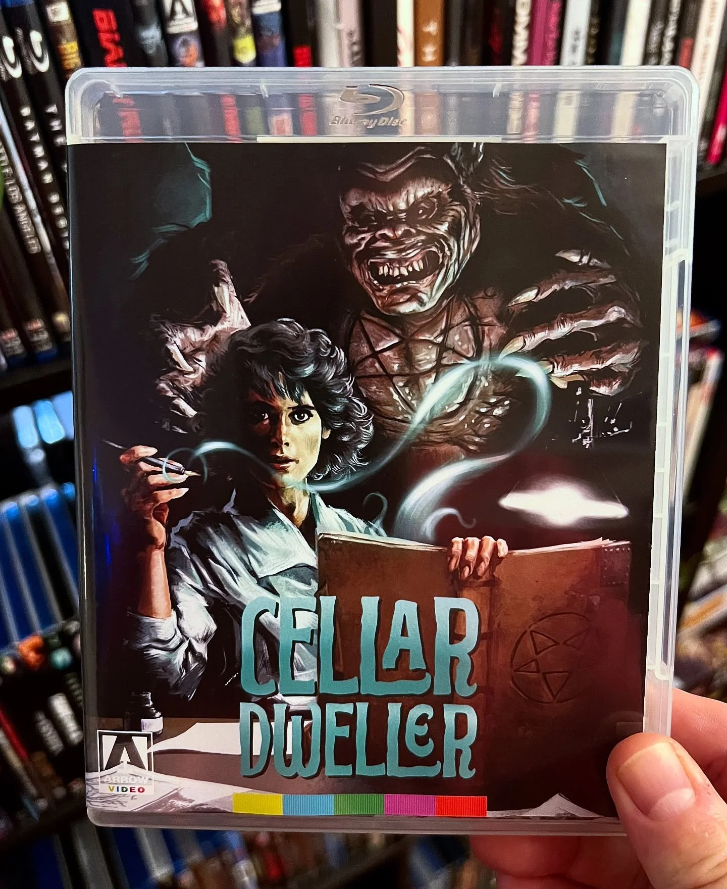#NowWatching at PAD Studio: North - CELLAR DWELLER (1987)

I was looking for something fun &amp; cheesy and CELLAR DWELLER did not disappoint! That Empire Pictures boxset is the gift that keeps on giving -Corey
&mdash;&mdash;&mdash;&mdash;&mdash;&mda