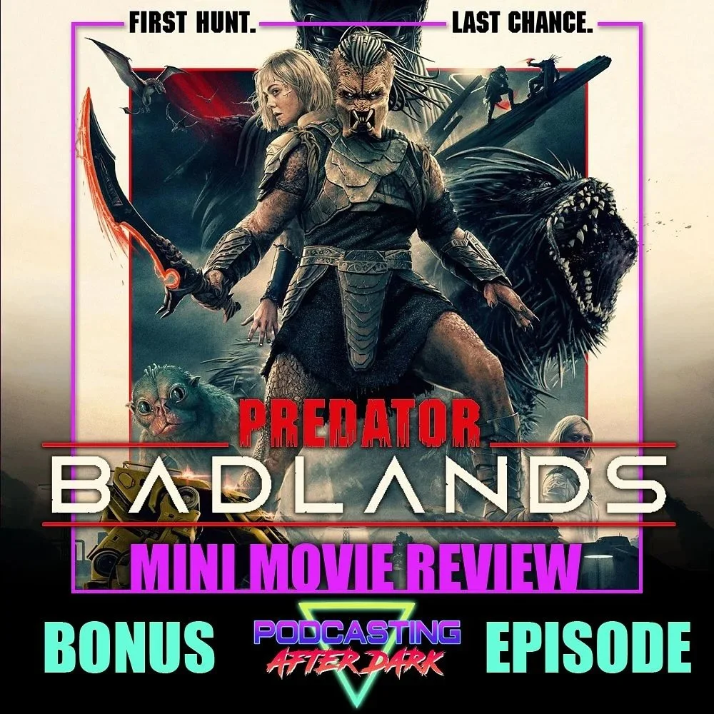 🎙SPOILERS🎙Corey reviews PREDATOR: BADLANDS (2025) with Fredrik Gustafsson(@predator_alien_collector)! Listen now on Apple Podcasts &amp; Spotify, and watch the full video on YouTube!

www.podcastingafterdark.com/padepisodes/predator-badlands-2025-m