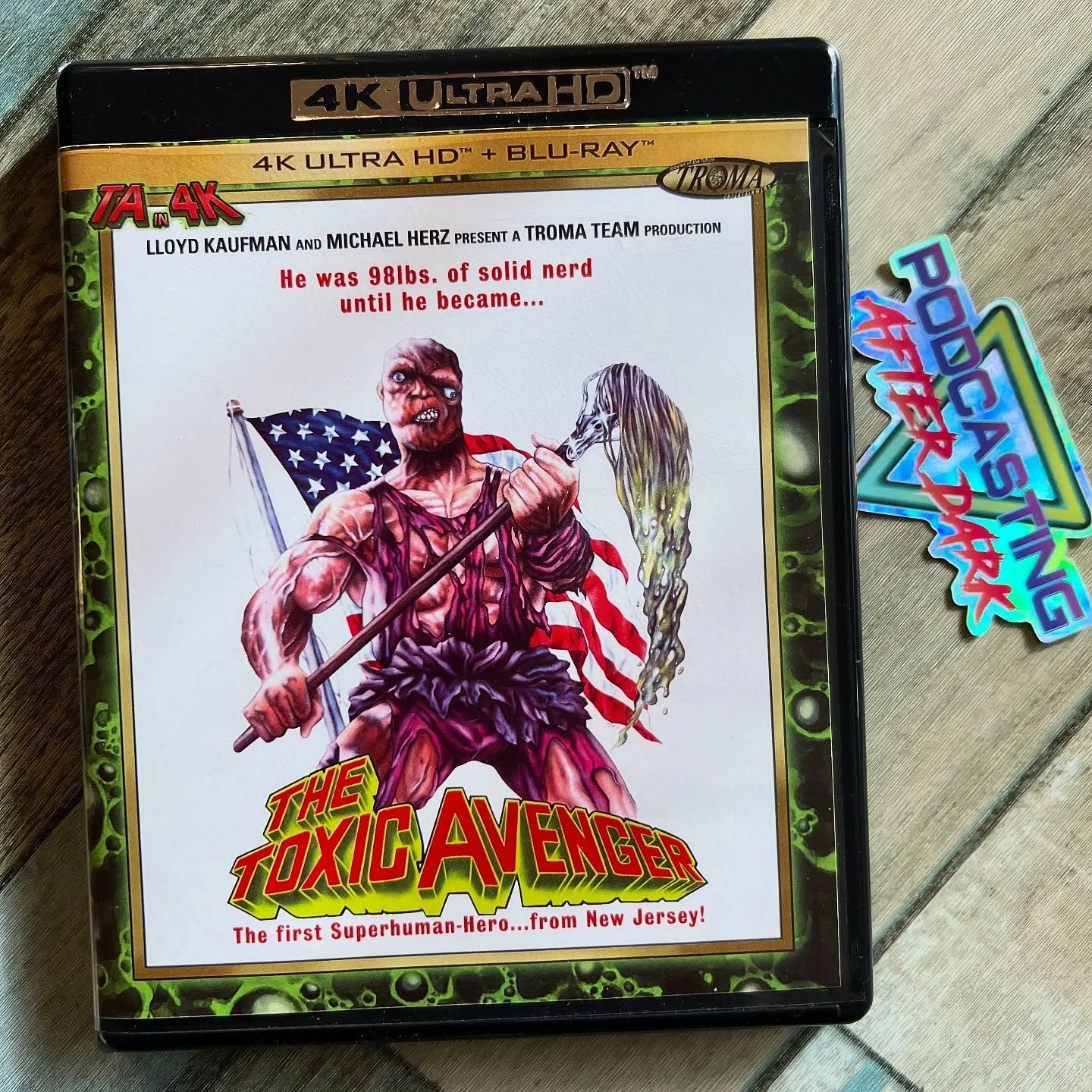 We&rsquo;re recording our review of THE TOXIC AVENGER (1984) tonight! Look for this episode to drop next week on Spotify, Apple Podcasts, and YouTube!

Who&rsquo;s a fan of Toxie?
&mdash;&mdash;&mdash;&mdash;&mdash;&mdash;&mdash;&mdash;&mdash;&mdash;