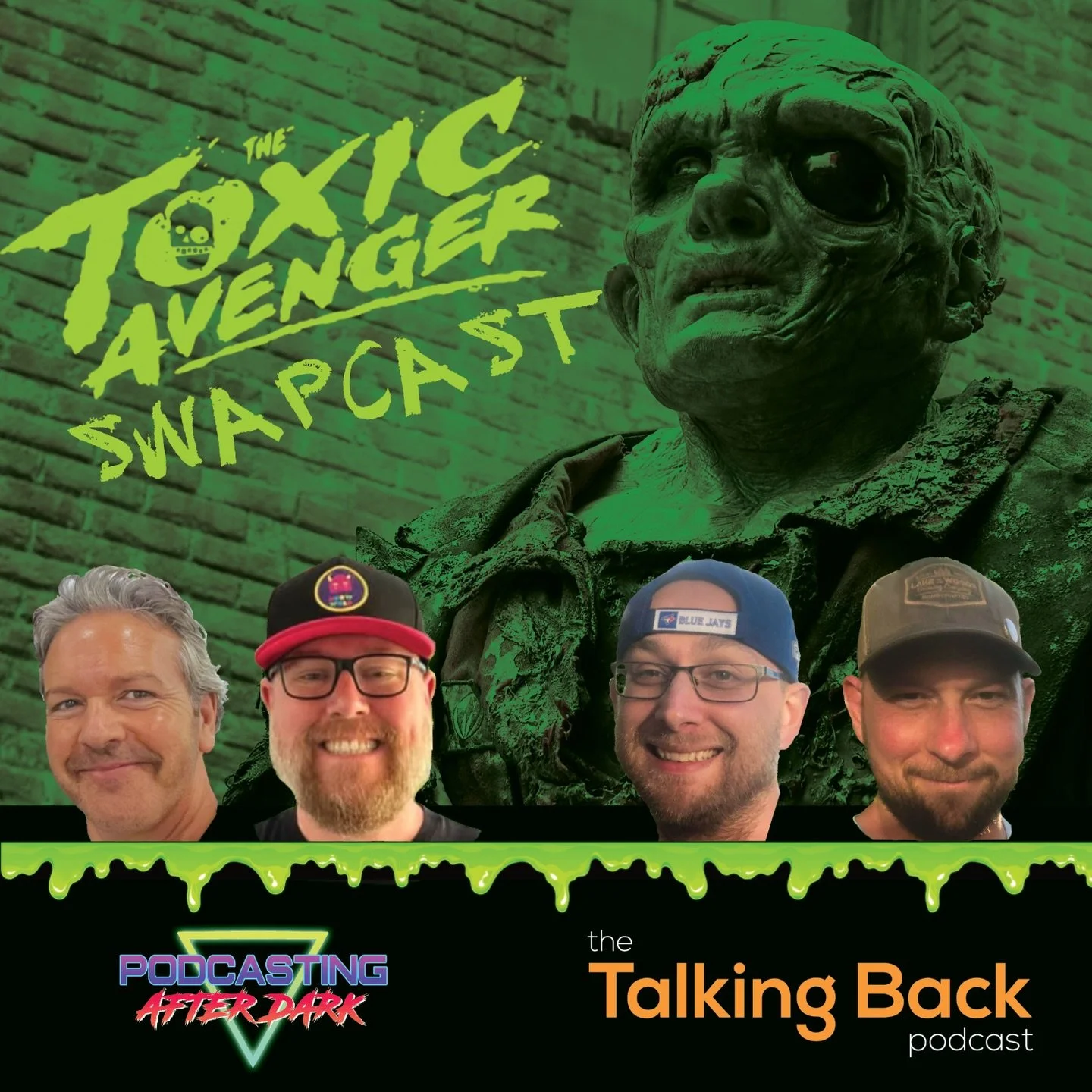 🎙SWAPCAST🎙Talking Back and Podcasting After Dark team up to review THE TOXIC AVENGER (2023) remake! Listen now on Spotify, Apple Podcasts, and all pod-apps!

Make sure you follow both podcasts on Instagram!

Talking Back @talkbackpod 
Podcasting Af