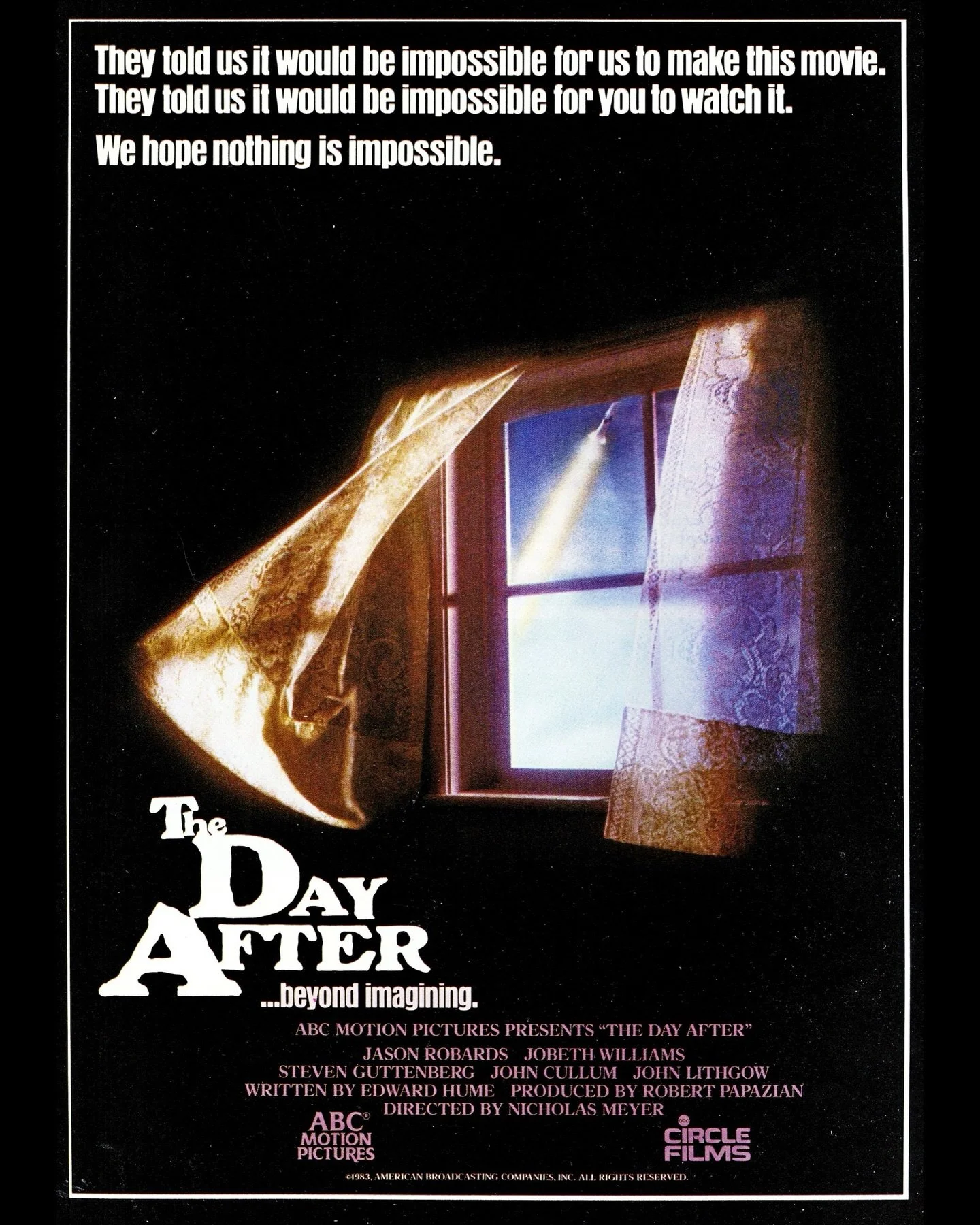 This week we review the TV movie that traumatized an entire generation, THE DAY AFTER (1983)! Listen now on Spotify, Apple Podcasts, and YouTube!

www.podcastingafterdark.com/padepisodes/the-day-after-1983-review
&mdash;&mdash;&mdash;&mdash;&mdash;&m