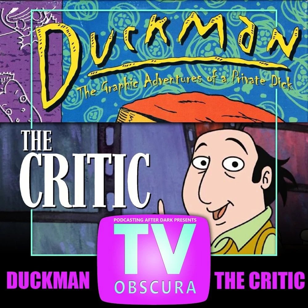 🎙NEW EP🎙The boys are joined by Adam and John Speas to discuss DUCKMAN (1994-97) and THE CRITIC (1994-95, 2000)! Listen now on all pod-apps and YouTube!

www.podcastingafterdark.com/padepisodes/tv-obscura-duckman-the-critic
&mdash;&mdash;&mdash;&mda