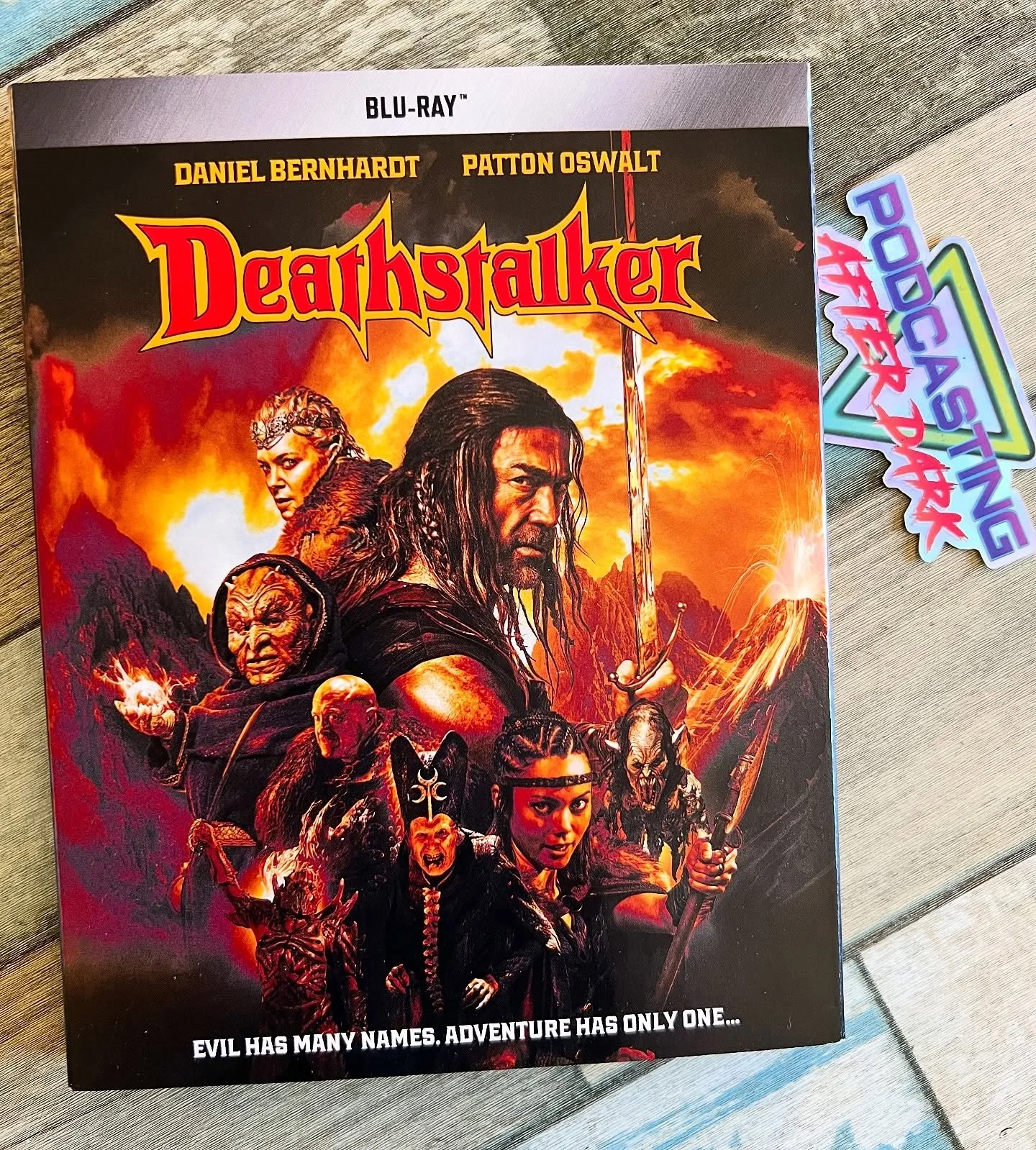 We&rsquo;re recording our review of Steven Kostanski&rsquo;s DEATHSTALKER (2025) starring Daniel Bernhardt tonight! The ep will drop soon on Spotify, Apple Podcasts, and YouTube!

How do you think this remake stacks up to the original?
&mdash;&mdash;