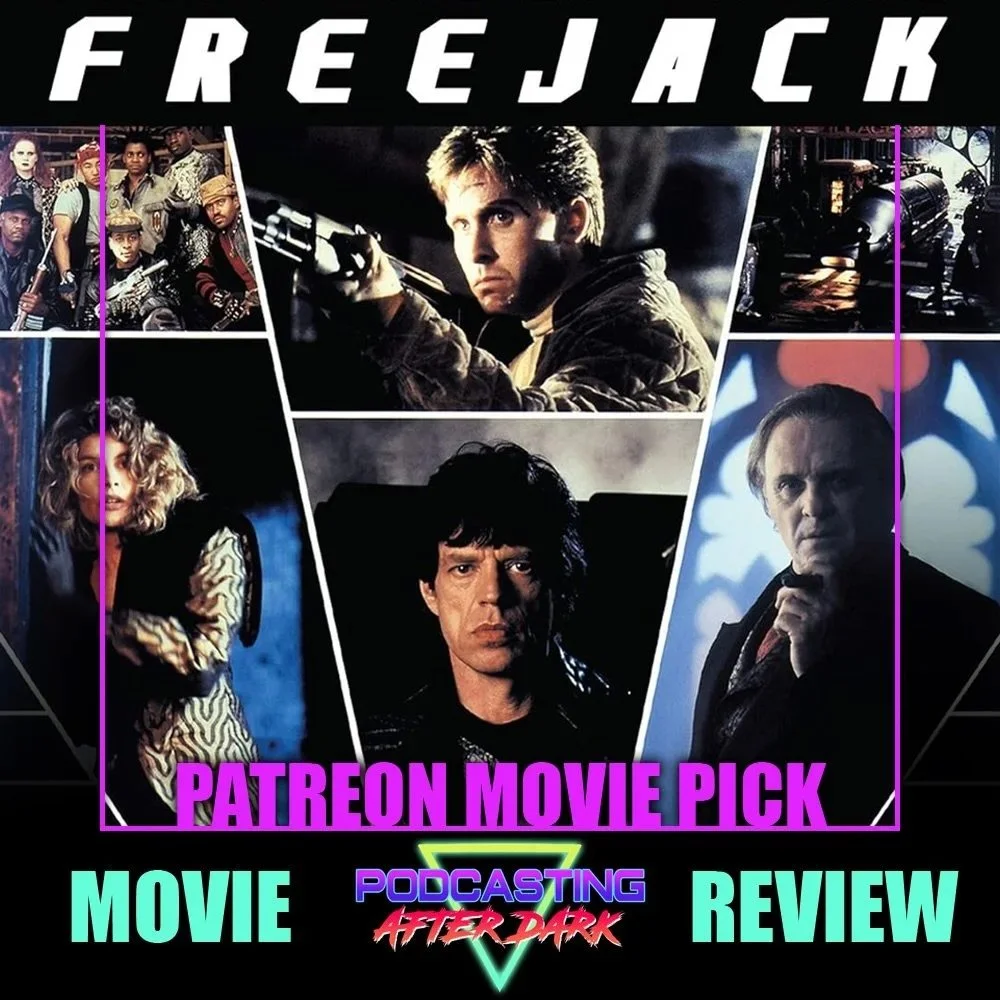 🎙NEW EP🎙This week we review FREEJACK (1992)! Listen now on Spotify, Apple Podcasts, and YouTube!

A huge THANK YOU to @msdoesha95670 for selecting it via our highest Patreon tier!

www.podcastingafterdark.com/padepisodes/freejack-1992-review
&mdash