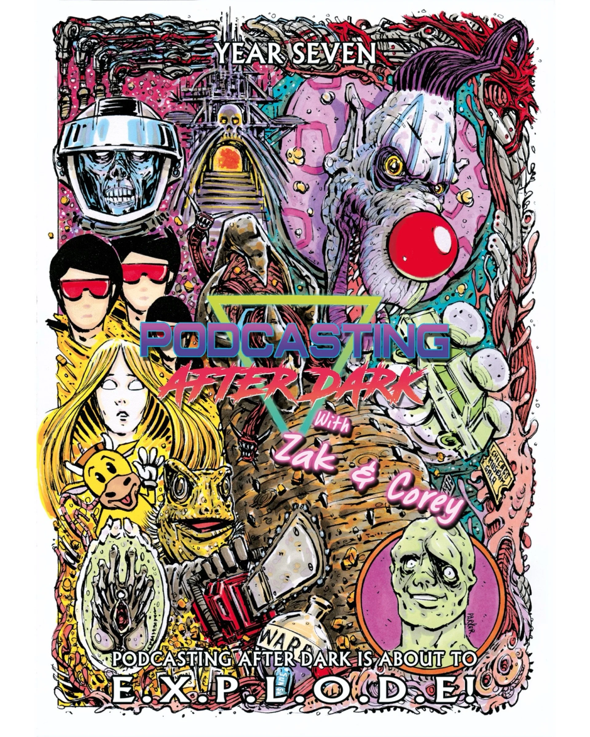 That&rsquo;s a wrap on SEASON 7, folks! As always, Dan Parker created another awesome poster to commemorate the event! Can you find all the references to the movies we reviewed this past year?

A huge THANK YOU to our Patreon members for making this 