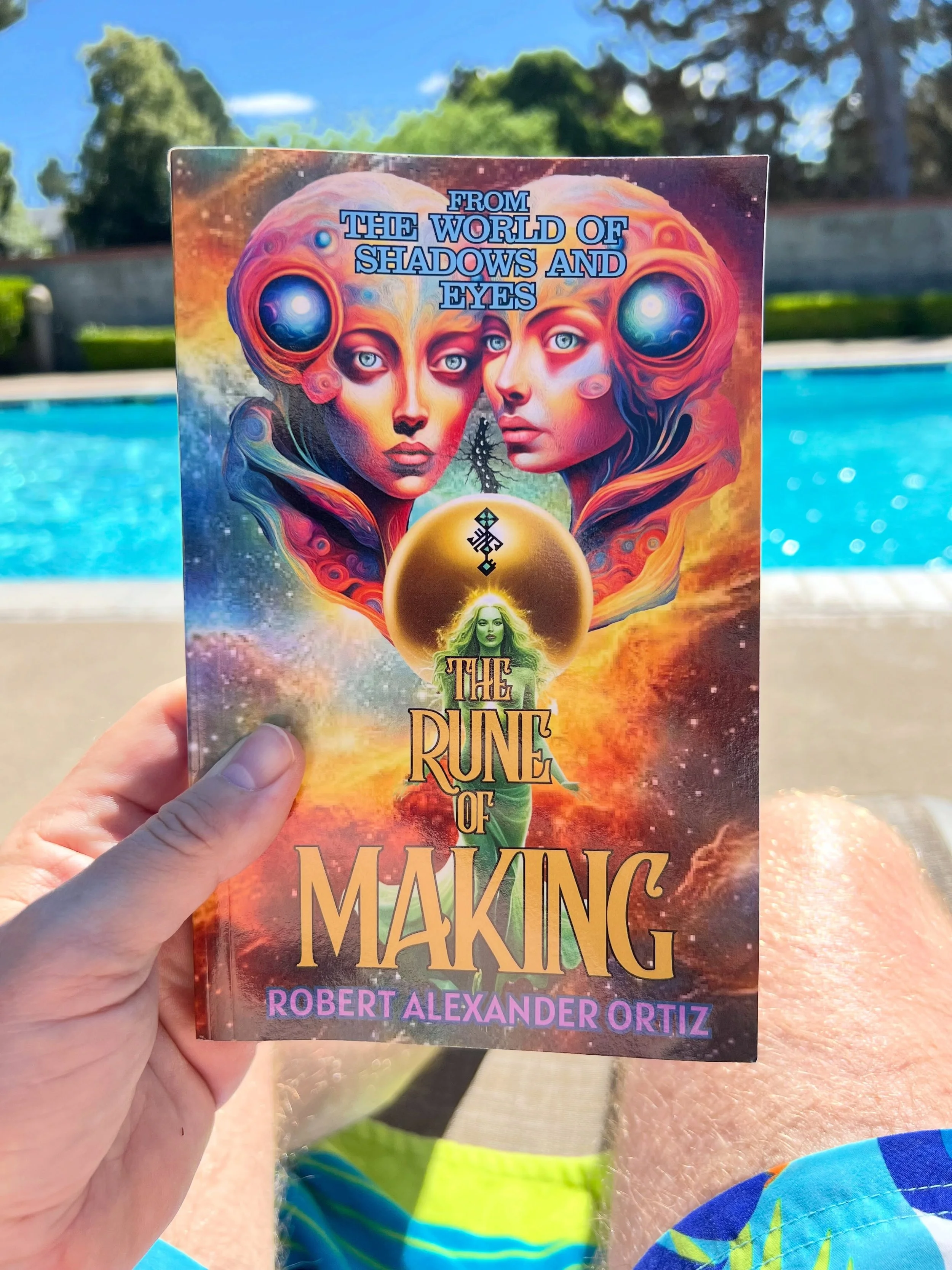 Now Reading - THE RUNE OF MAKING by Robert Ortiz (@robzilla1972)

As the dog days of summer are in full swing, nothing beats sitting by the pool and reading a cool fantasy novel. Even better when it&rsquo;s written by a friend! Grab yourself a copy o