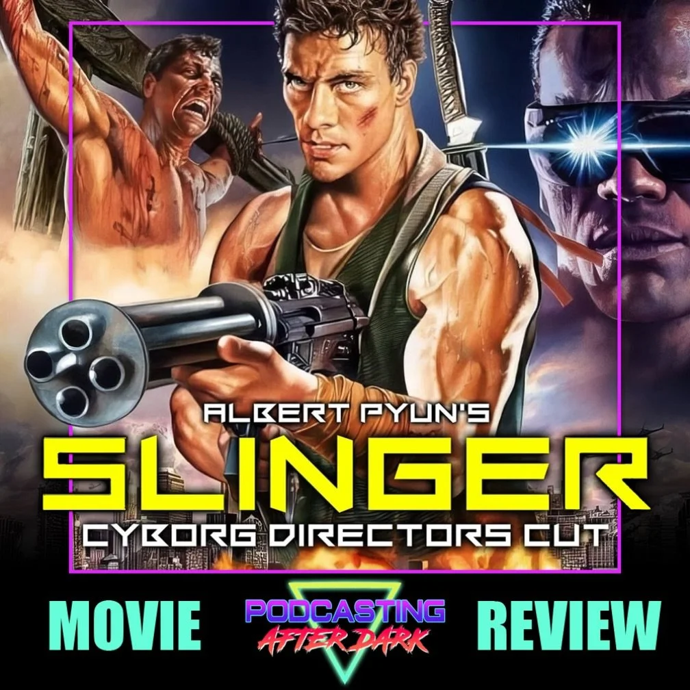 🎙NEW EP🎙We review CYBORG: THE SLINGER CUT (1989) with @davidullman! Listen now on Spotify, Apple, and YouTube!

www.podcastingafterdark.com/padepisodes/cyborg-slinger-cut-1989-review

You can purchase the Blu-ray at @yippeemothervideo 
&mdash;&mdas