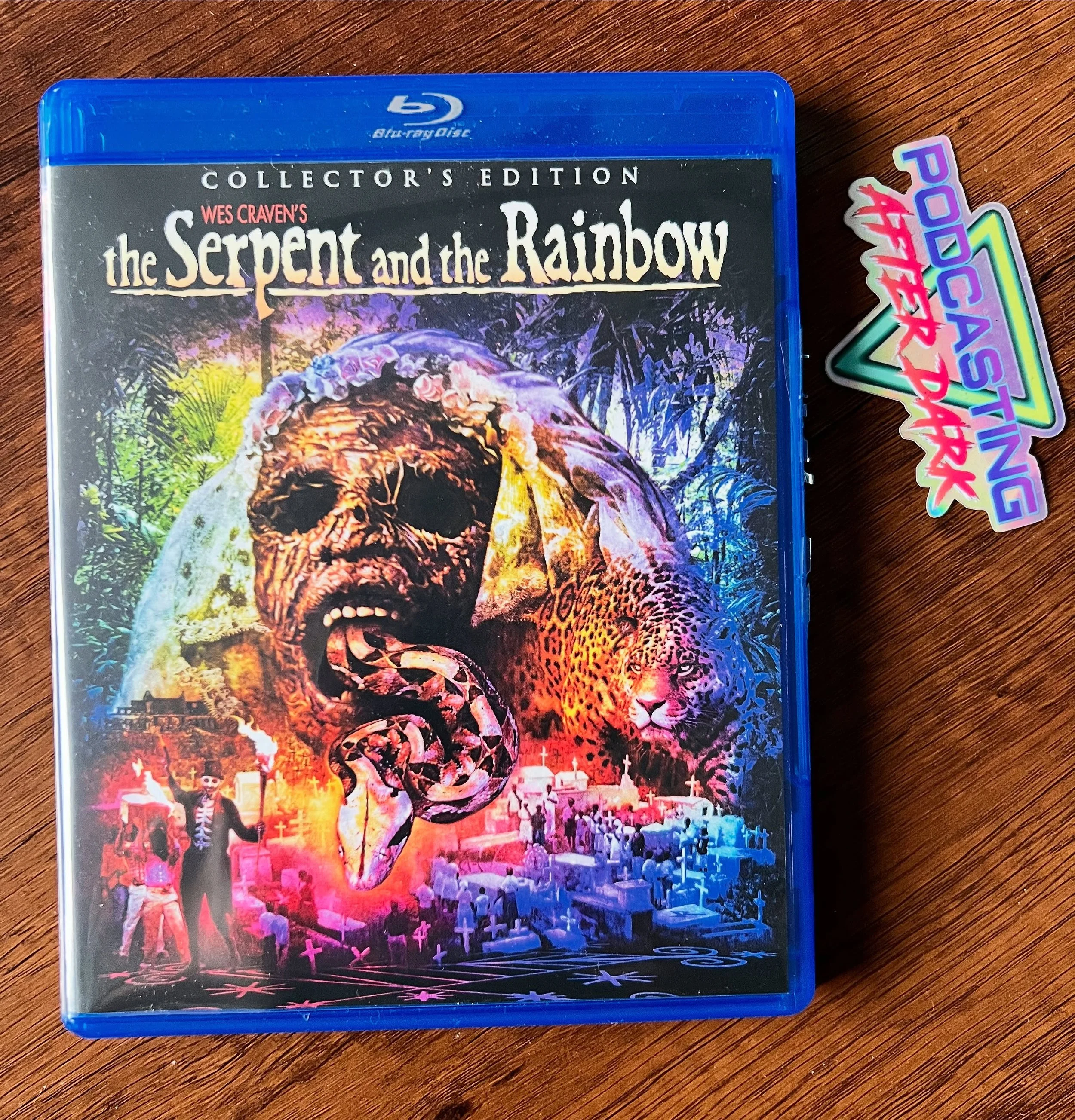 We&rsquo;re reviewing Wes Craven&rsquo;s THE SERPENT AND THE RAINBOW (1988) today! Look for this episode to drop soon on all major pod-apps and YouTube!

A huge THANK YOU to Chris from the SkilletBrew Trivia podcast for selecting this via our Patreon