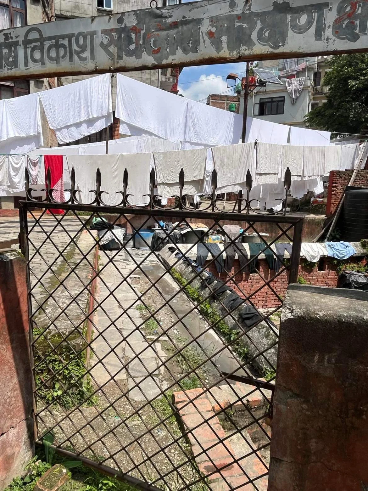 Washing day in Kathmandu