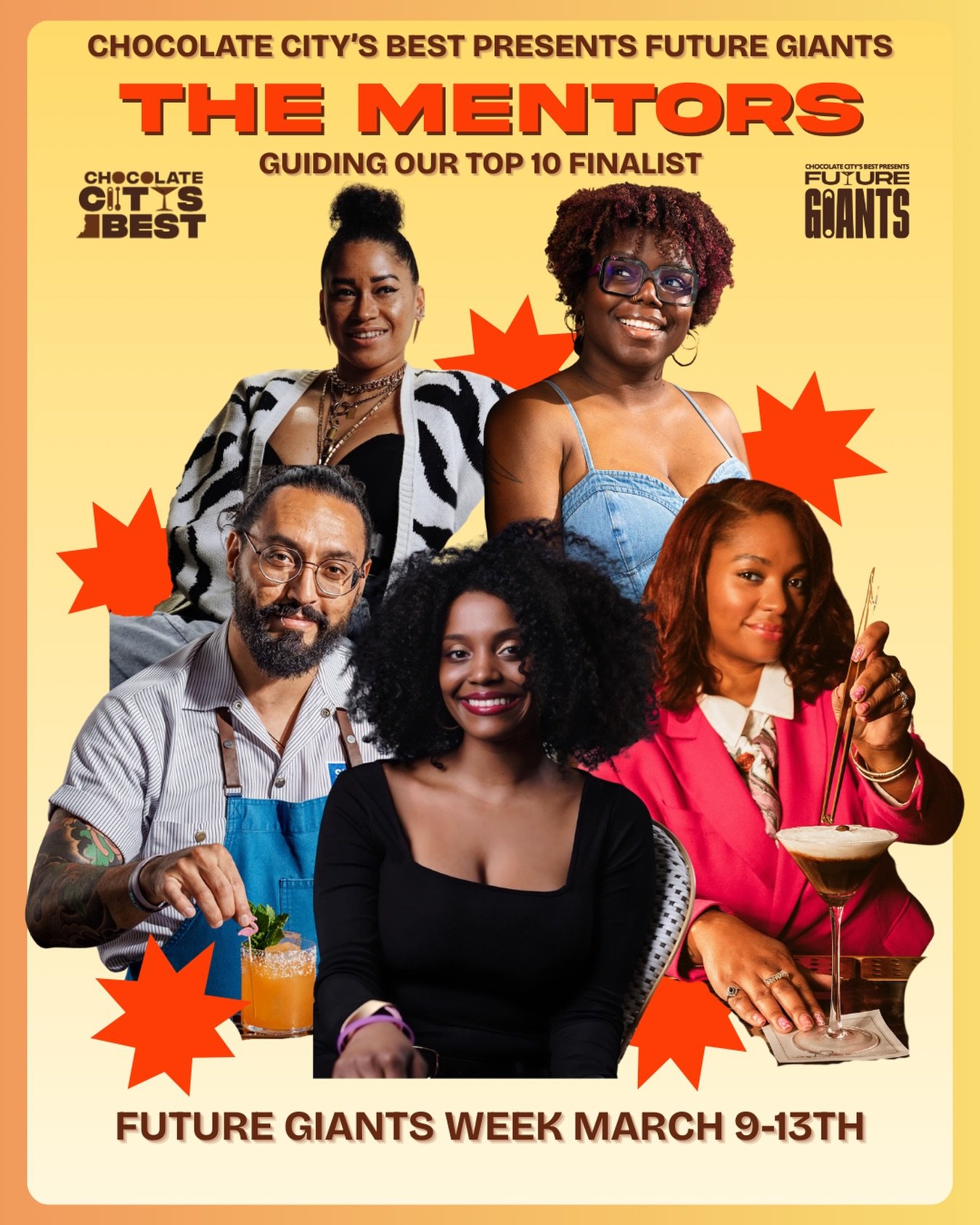 Behind every Future Giant is a mentor who poured their time, wisdom, and heart into the journey. 

The mentors: Chrissy Sheffey(@chrissyyy.m ), Lauren &ldquo;LP&rdquo; O&rsquo;Brien (@lpdrinksdc ), Princess Johnson (@yopjay ), Clinth Lopez (@c_lo_dri