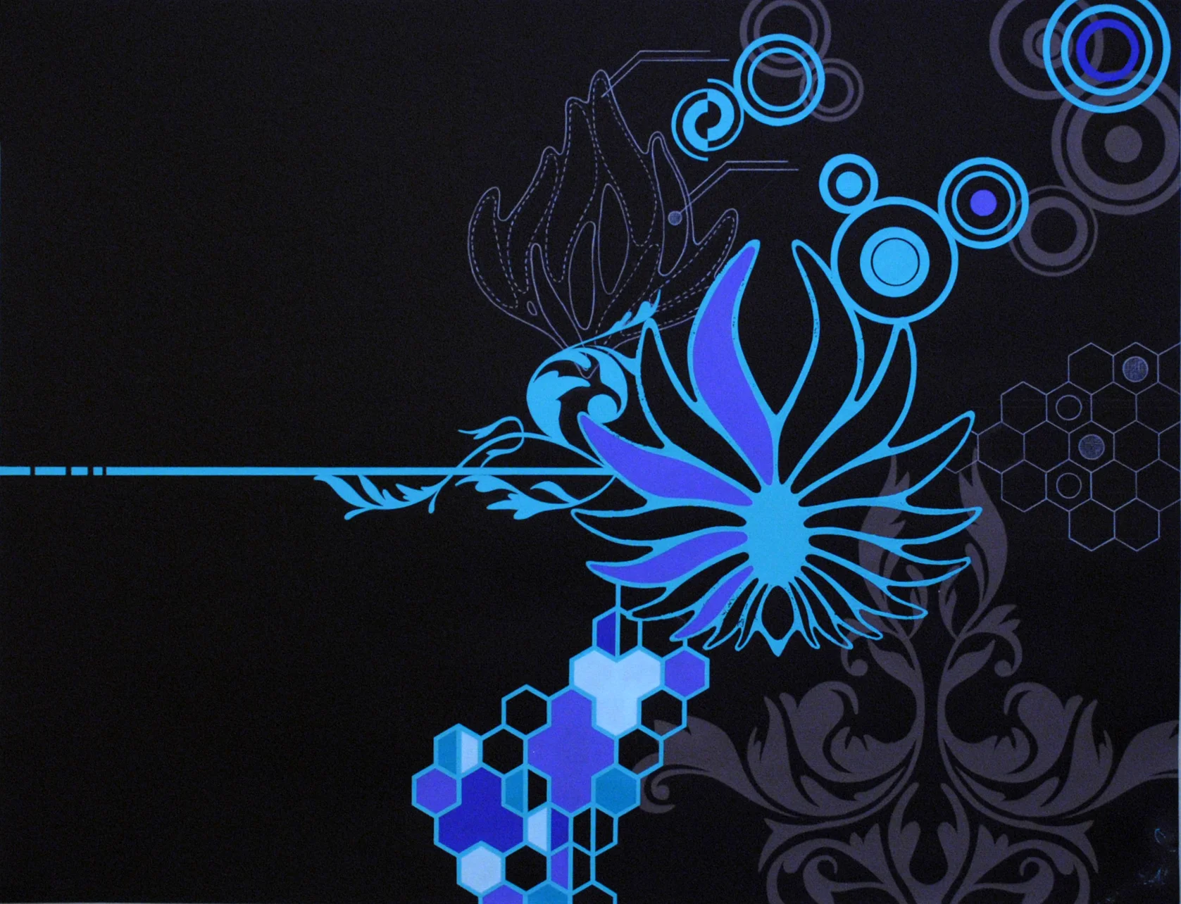 Untitled, screenprint, latex and pencil on paper