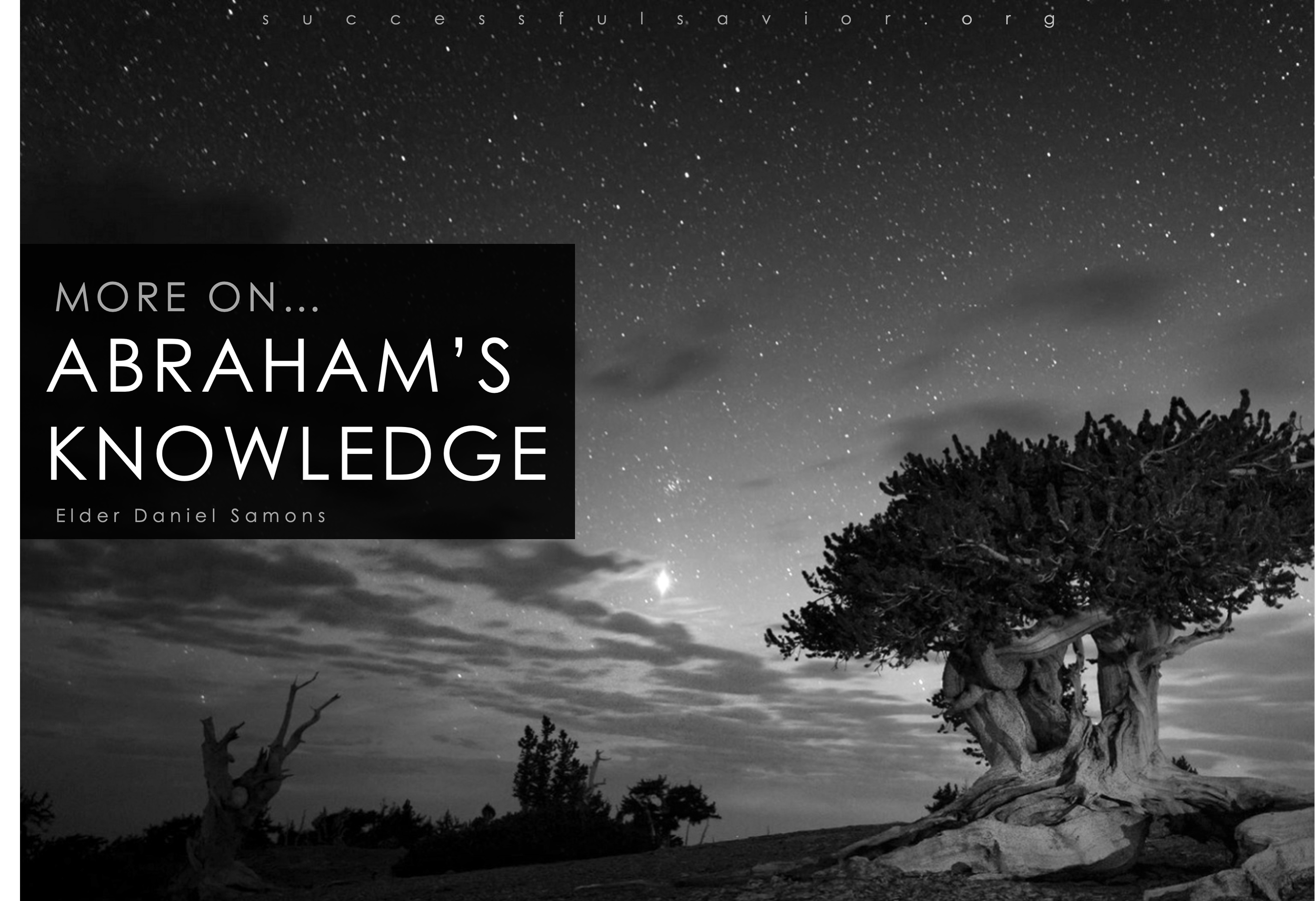 More on Abraham's Knowledge