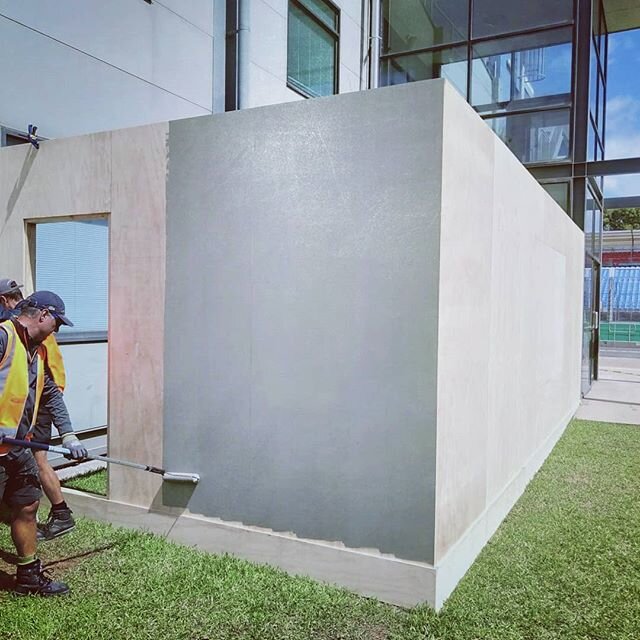 Walls, walls, walls.
Plywood enclosure for the new Silent Generator