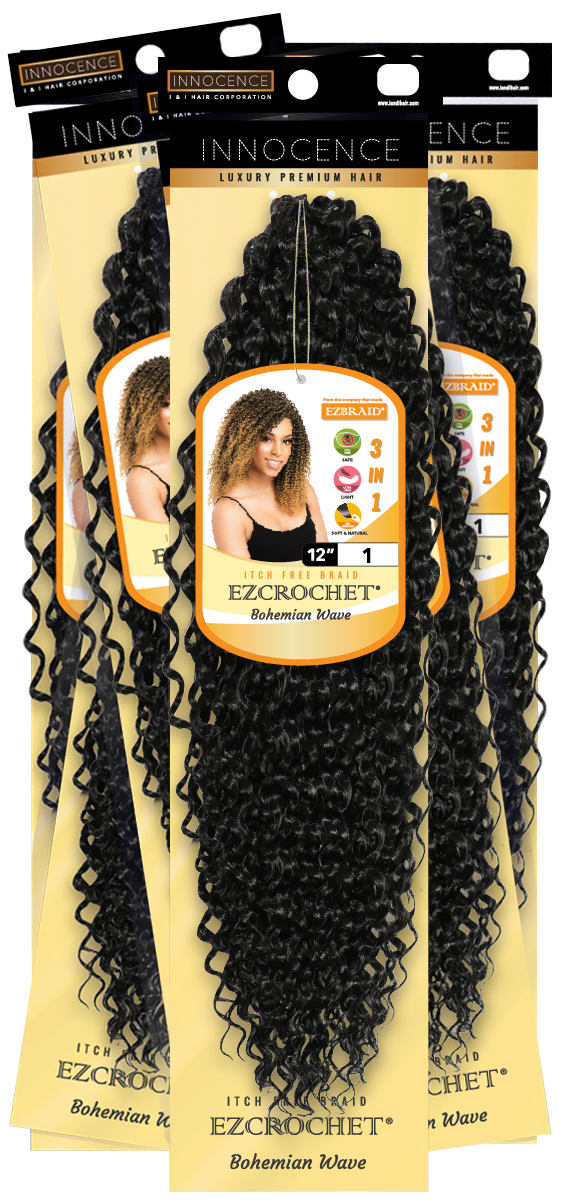 Ez Braid Crochet Bohemian Wave 12 T K S Beauty Supply Store