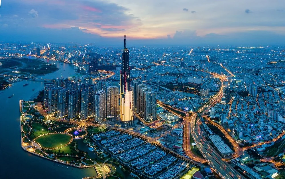 Aerial view of Hanoi, representing Vietnam joining the Hague Convention for Apostille